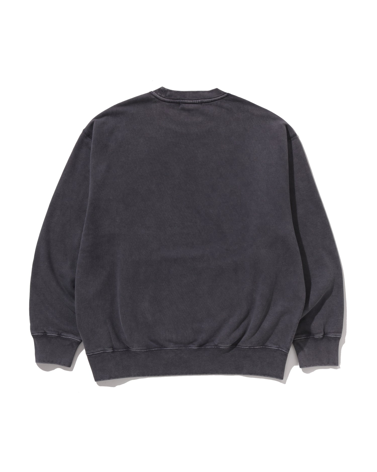 A BATHING APE® Garment Dye College Relaxed Fit Crewneck