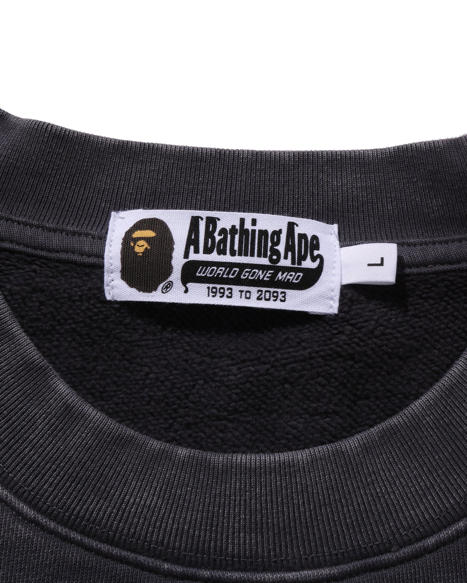 A Bathing Ape ブラック スウェット A BATHING APE アベイシングエイプ × NEIGHBORHOOD