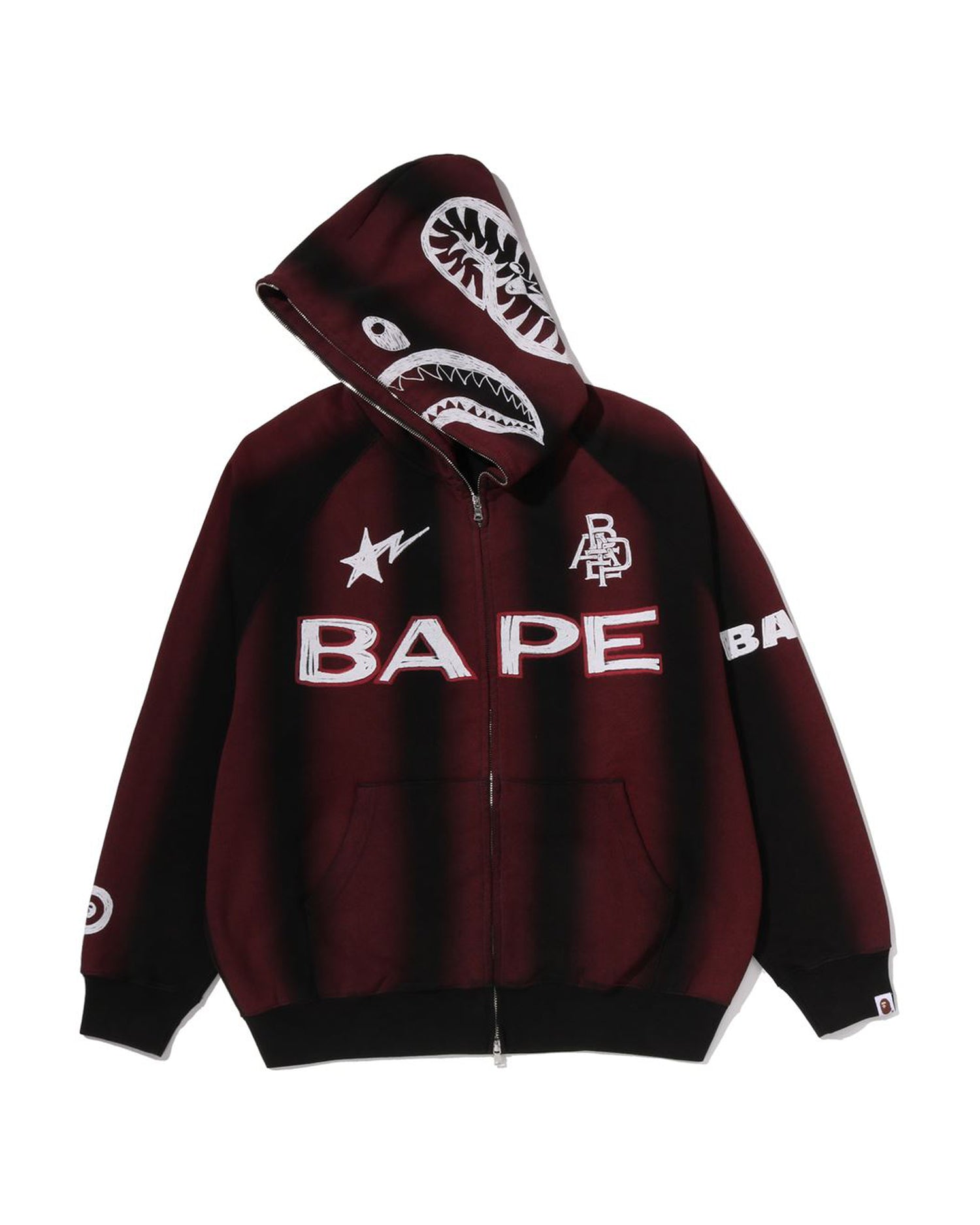 最終値下げ！BAPEシャークパーカー A BATHING APE - 最終値下げ 新色 カモフラージュ シャーク パーカー