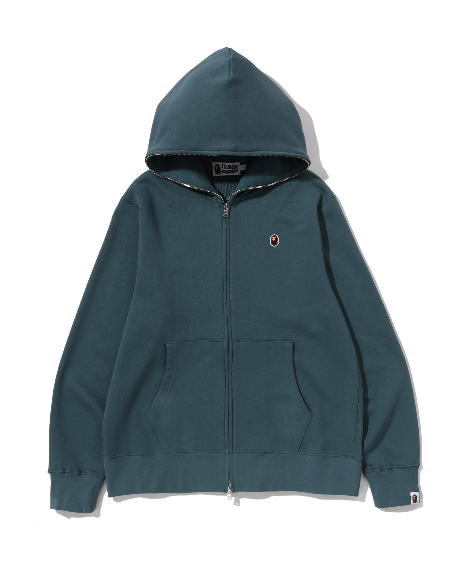 A BATHING APE® One Point Regular Fit Full Zip Hoodie | Bape