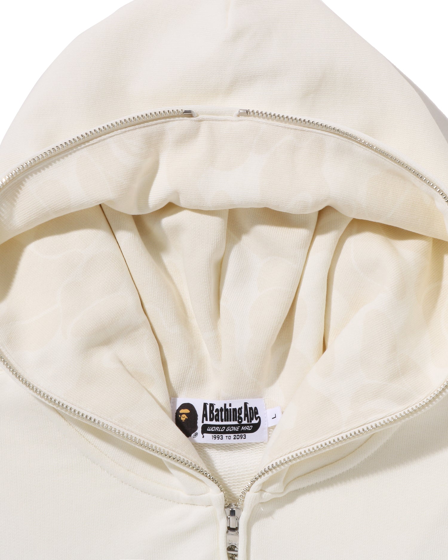 A BATHING APE® One Point Regular Fit Full Zip Hoodie | Bape