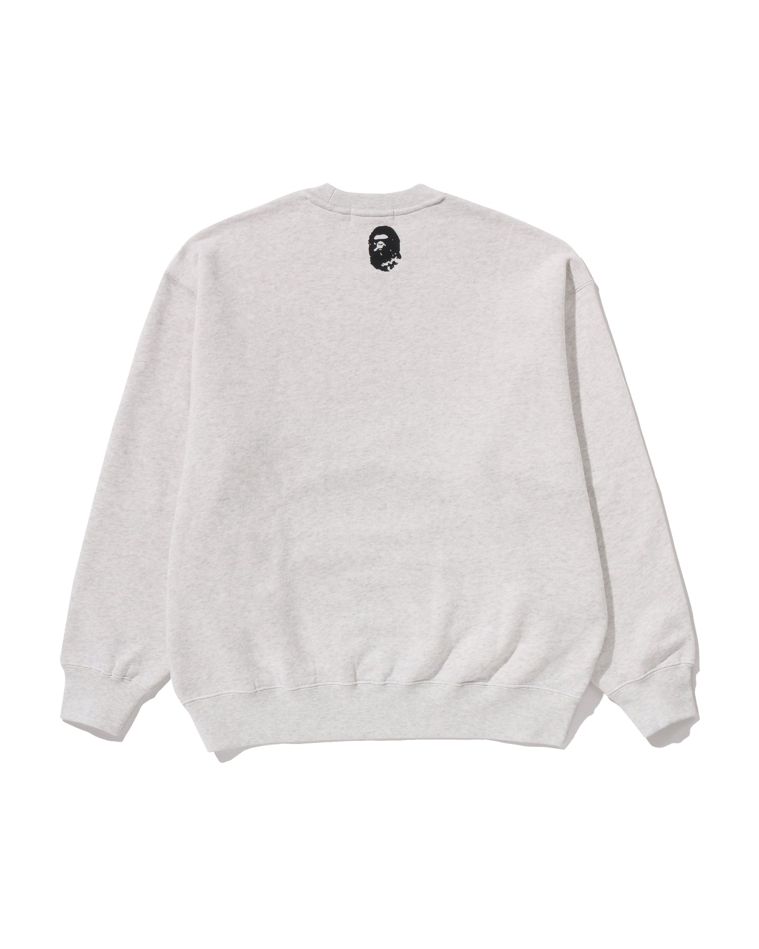 A BATHING APE® Bathing Ape Logo Relaxed Fit Crewneck Sweatshirt