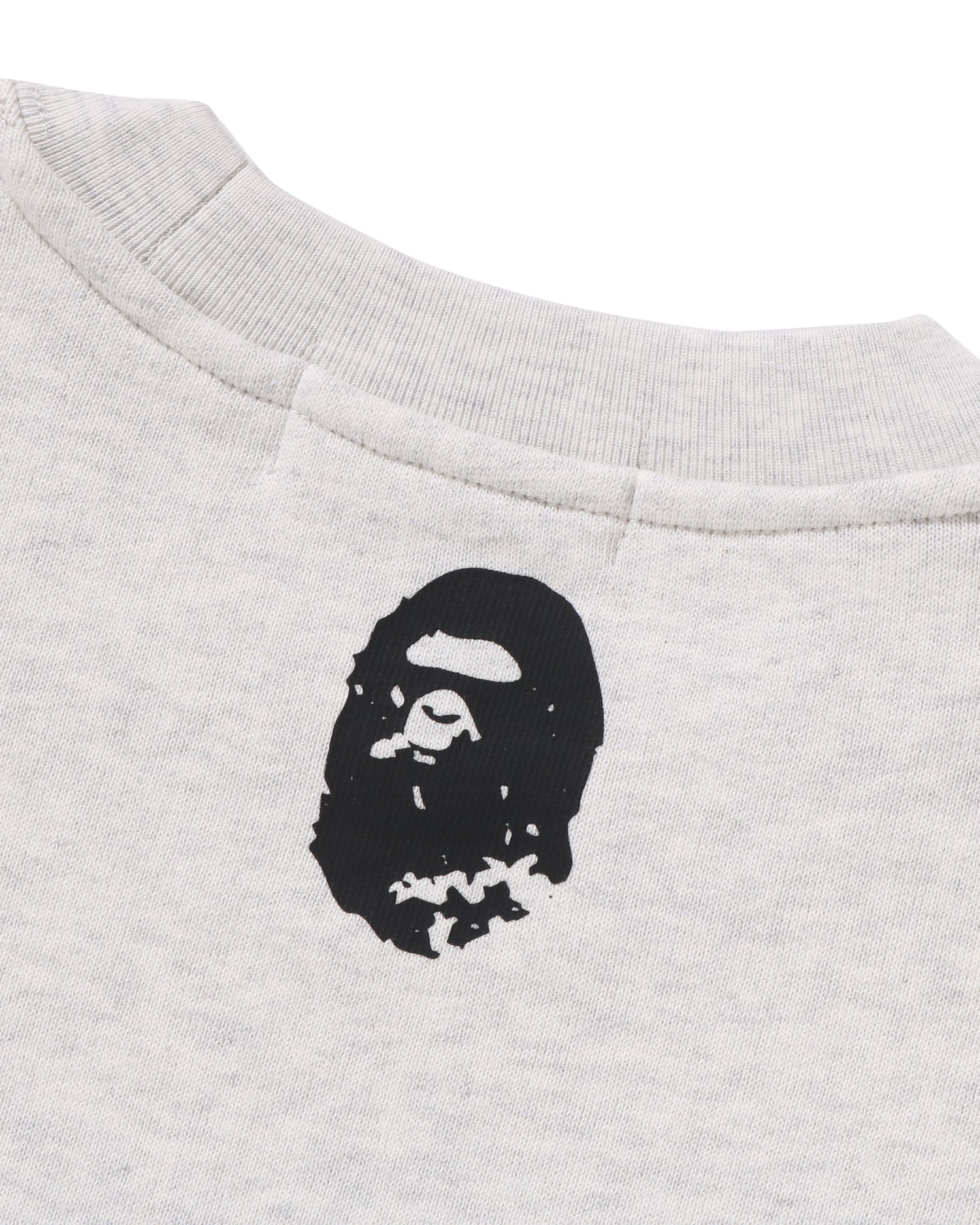 A BATHING APE® Bathing Ape Logo Relaxed Fit Crewneck Sweatshirt