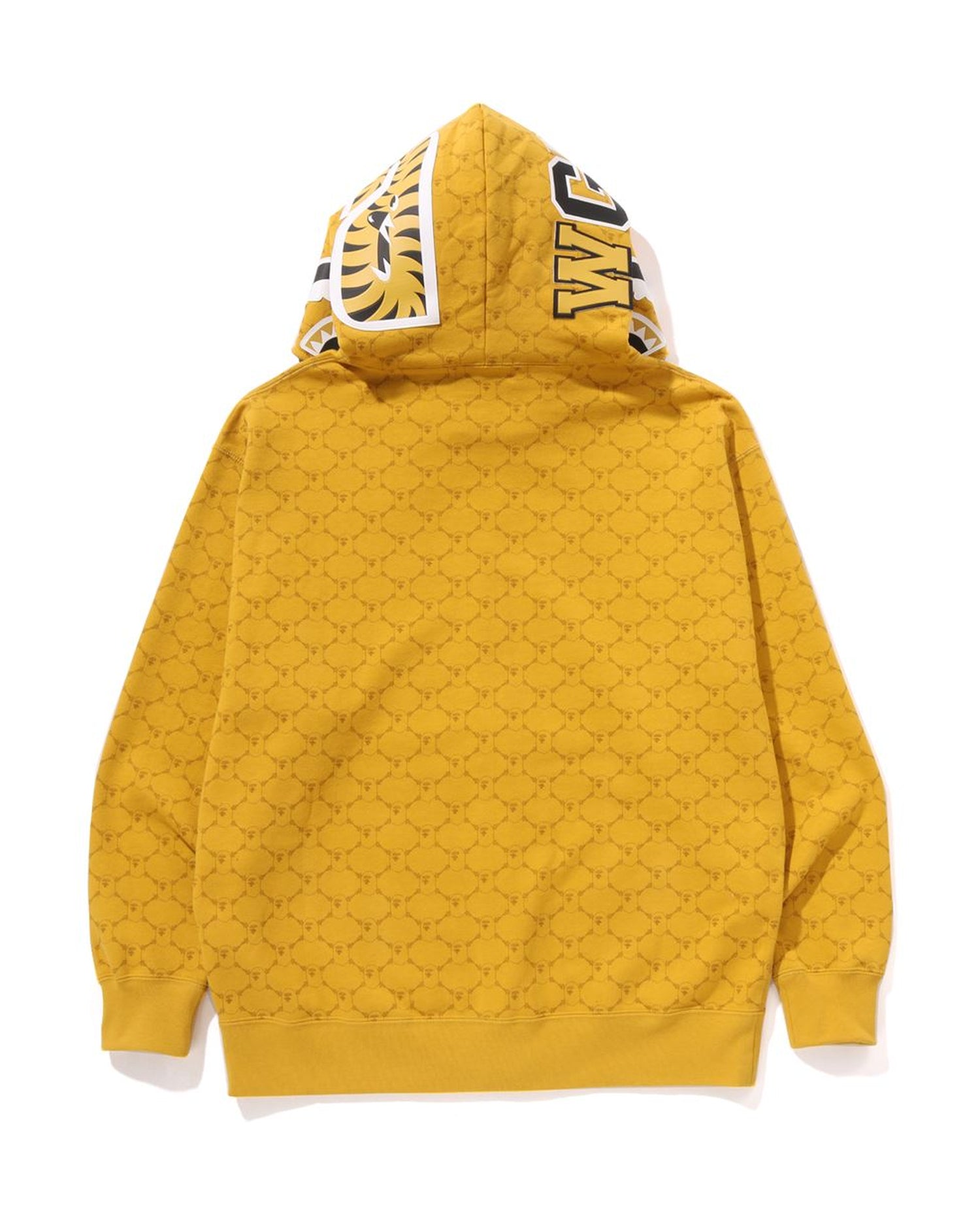 A BATHING APE® College Monogram Relaxed Fit Shark Full Zip