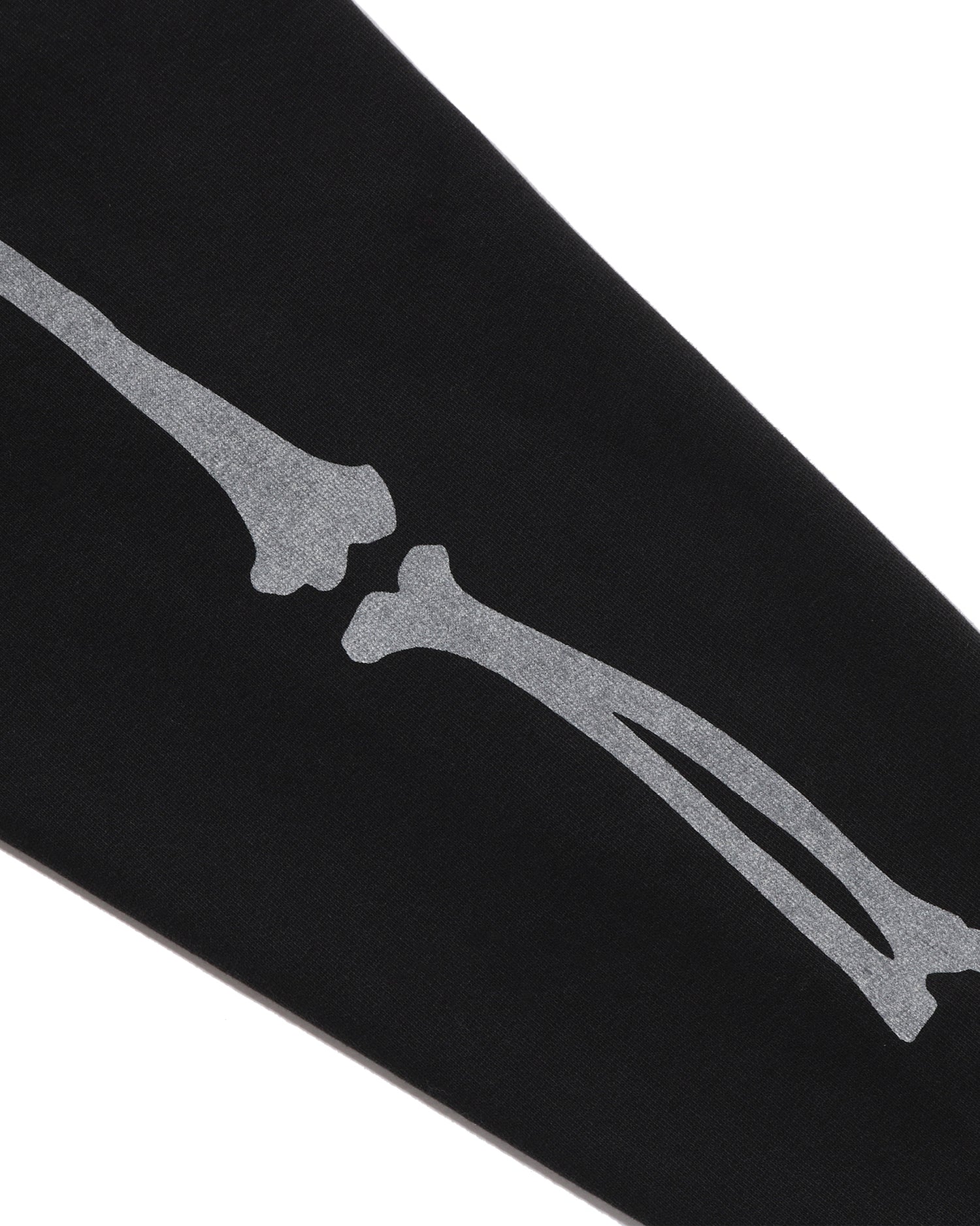 A BATHING APE® Skeleton Shark Heavy Washed Cropped Fit Full Zip