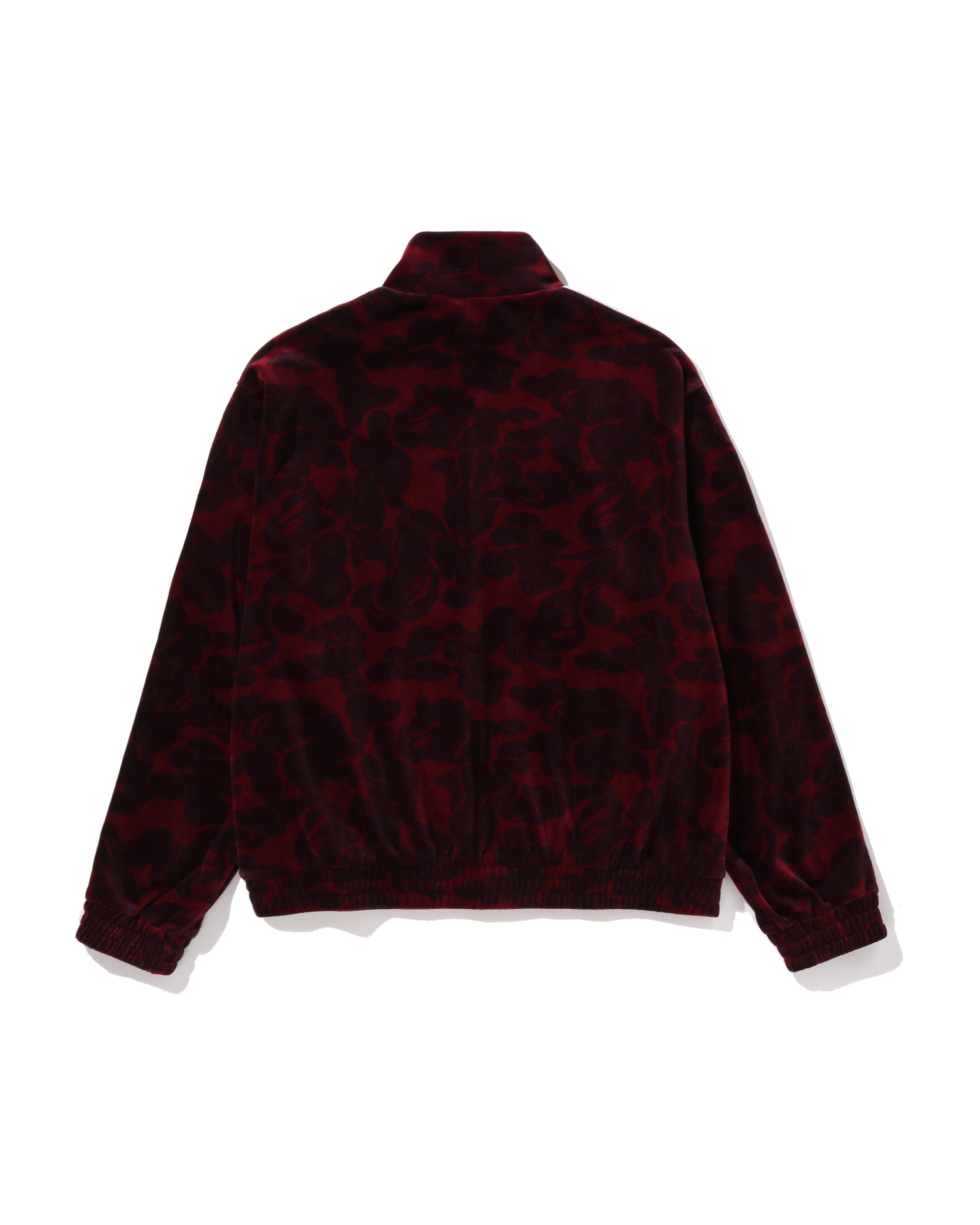A BATHING APE® Solid Camo Velour Metal One Point Relaxed Fit Track
