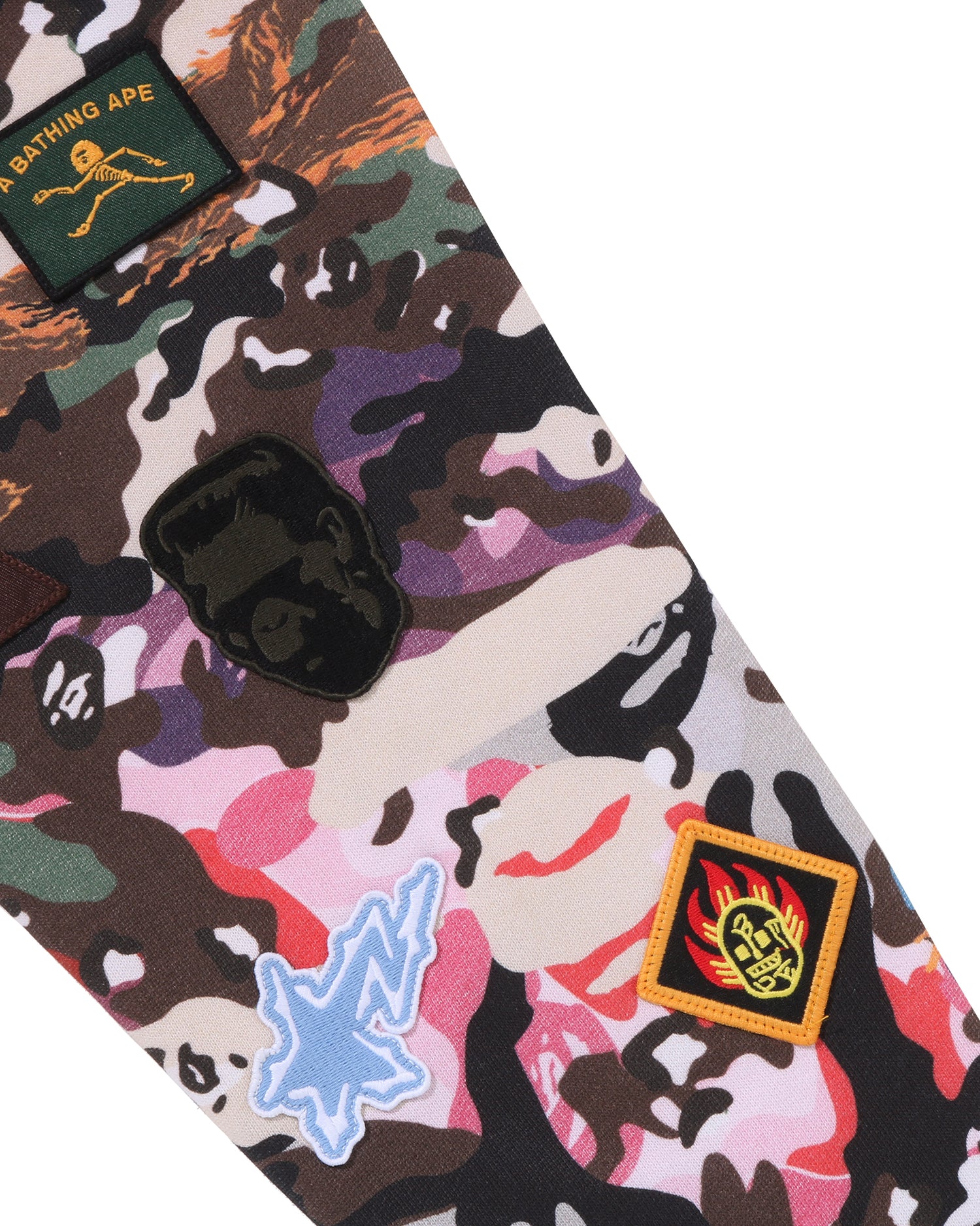 A BATHING APE MULTI CAMO CANVAS L キャンバス A BATHING APE MULTI
