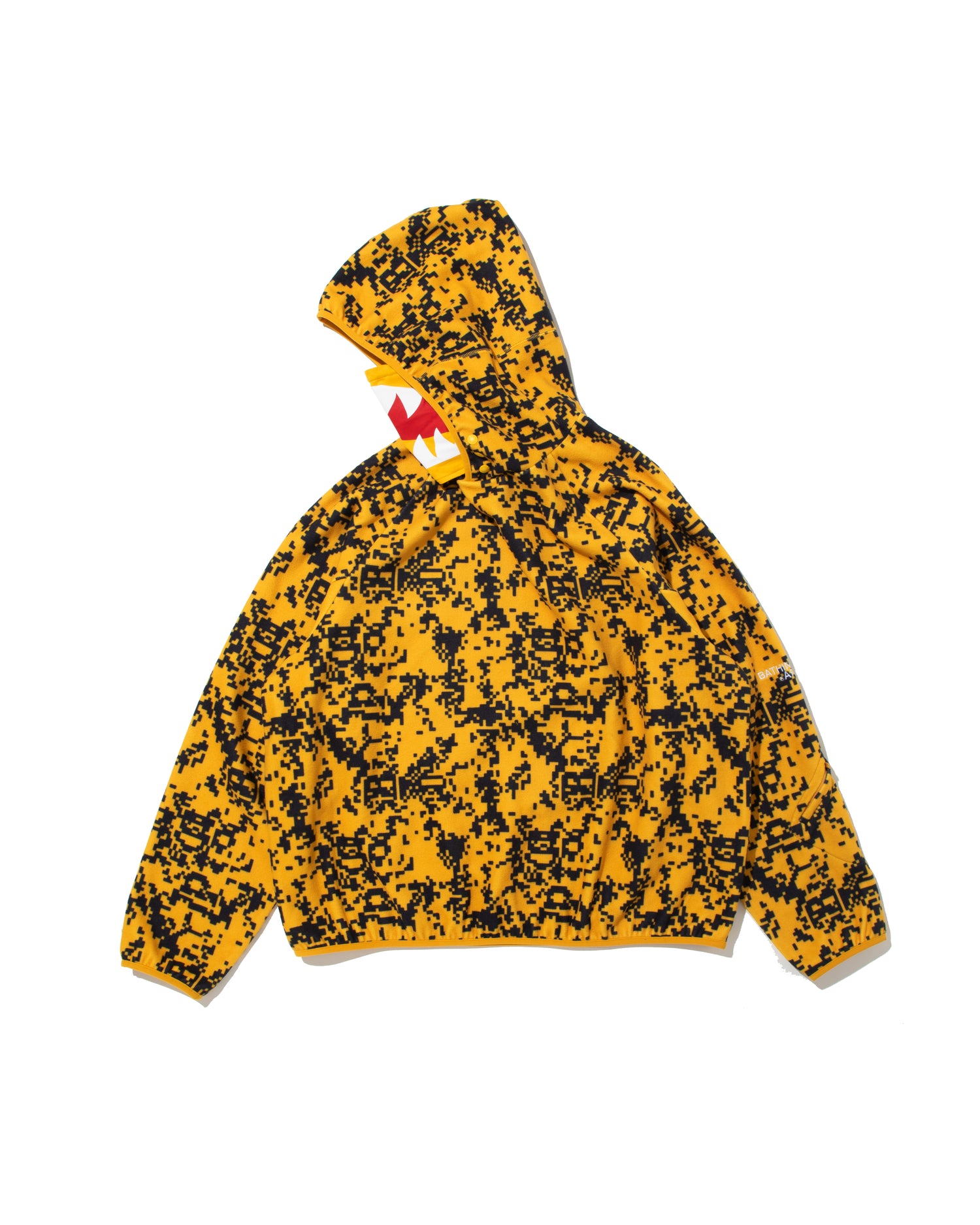 A BATHING APE® BAPE By Kazuki Kuraishi Pixelate Camo Shark Relaxed