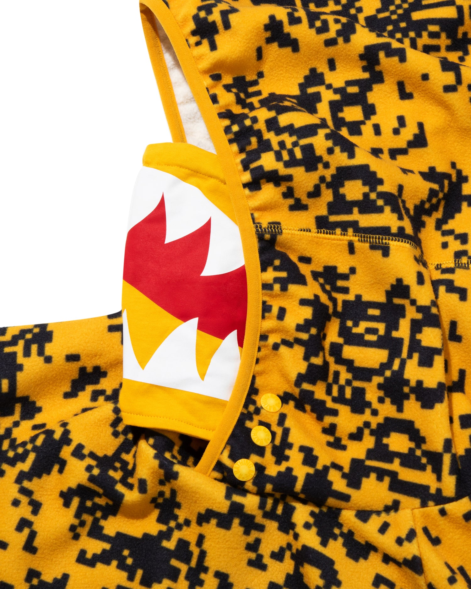 A BATHING APE® BAPE By Kazuki Kuraishi Pixelate Camo Shark Relaxed