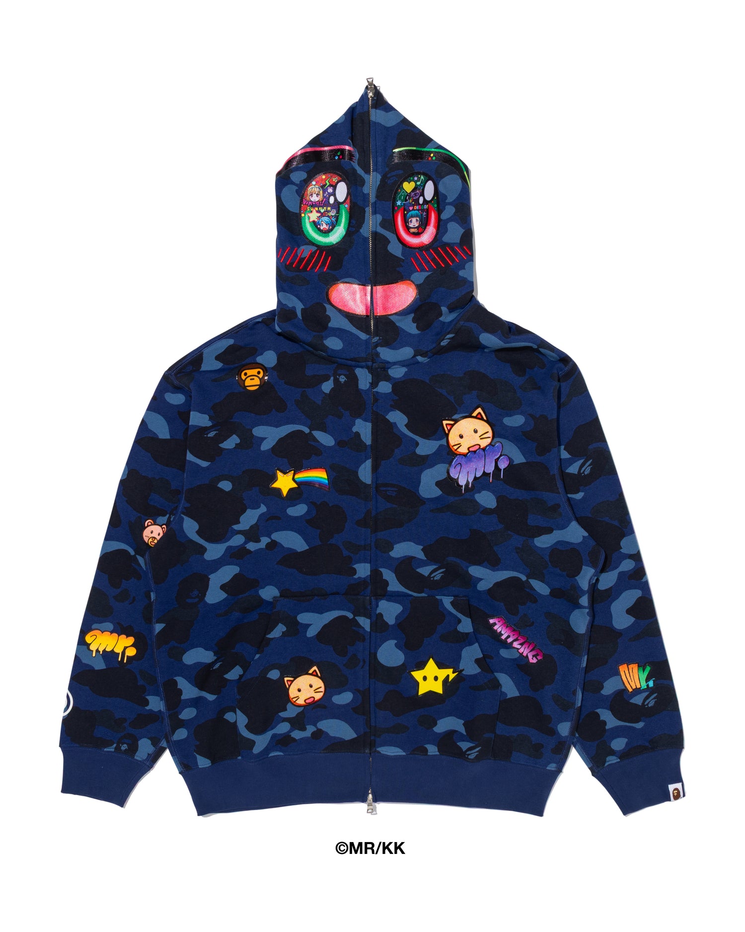 【XLサイズ】インテル・マイアミxアベイシングエイプ パーカー BAPE BAPE X INTER MIAMI CF CAMO PULLOVER HOODIE A Bathing Ape collab
