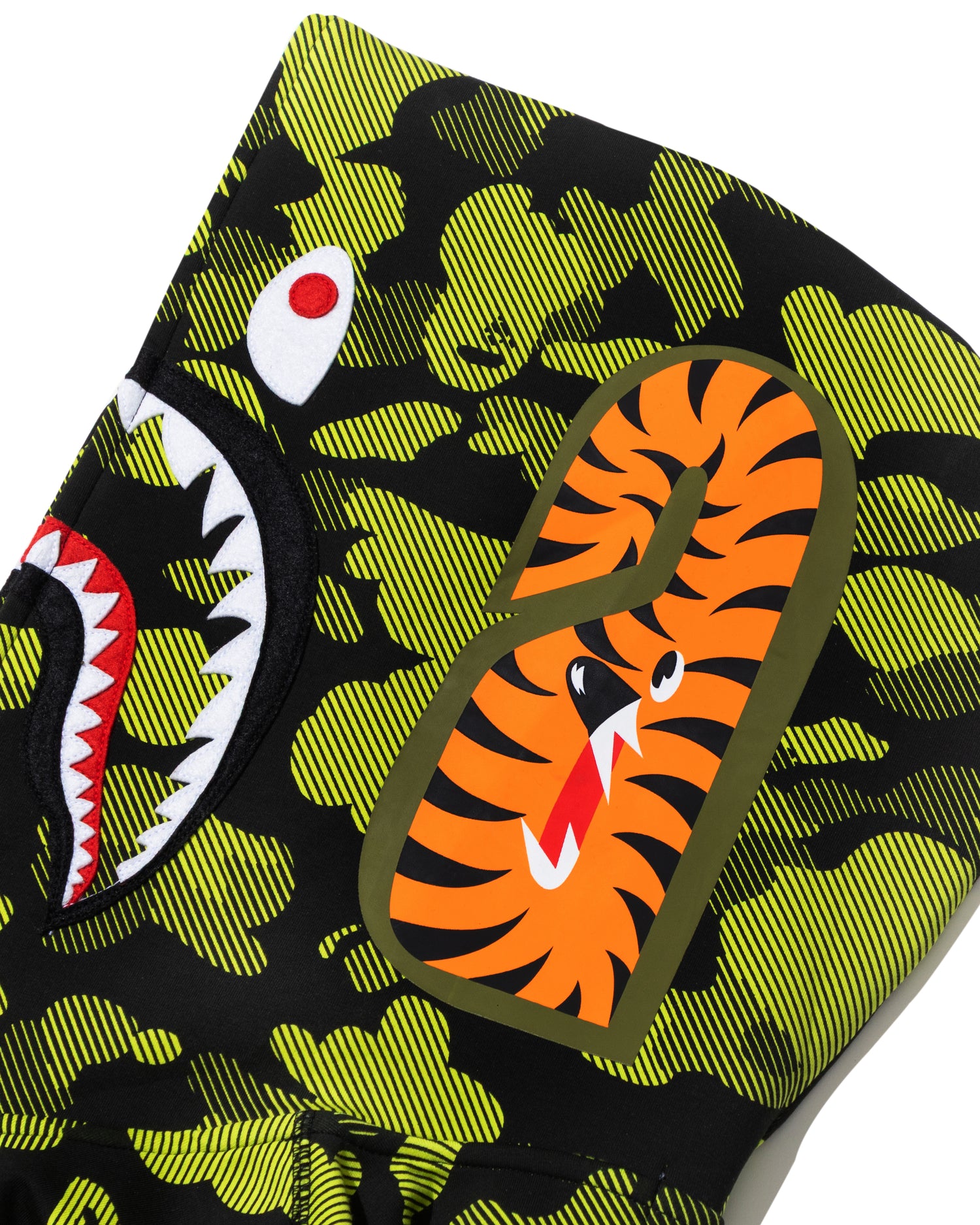 A BATHING APE® BAPE X Cr7 Life Logo Relaxed Fit Shark Full Zip