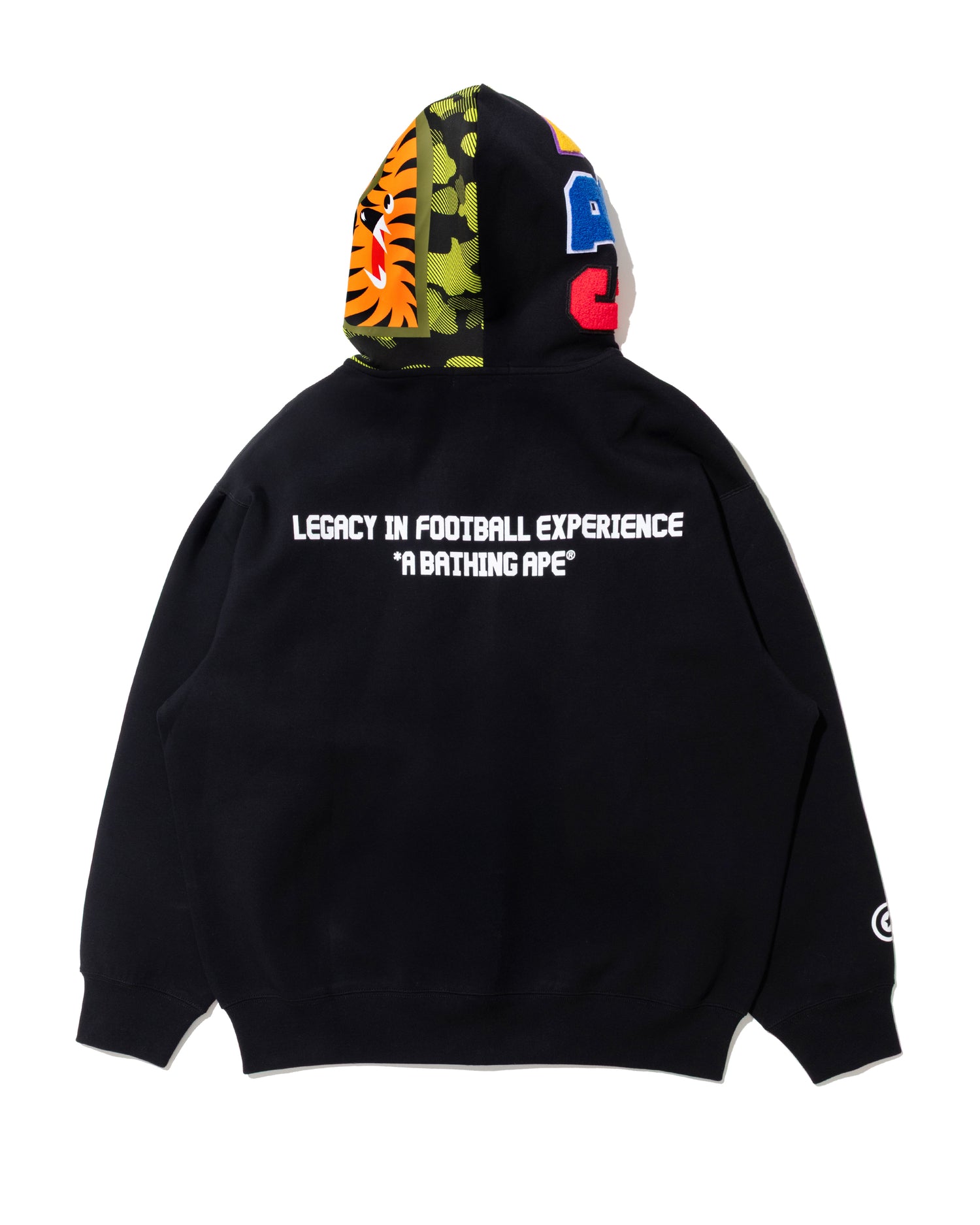 A BATHING APE® BAPE X Cr7 Life Logo Relaxed Fit Shark Full Zip