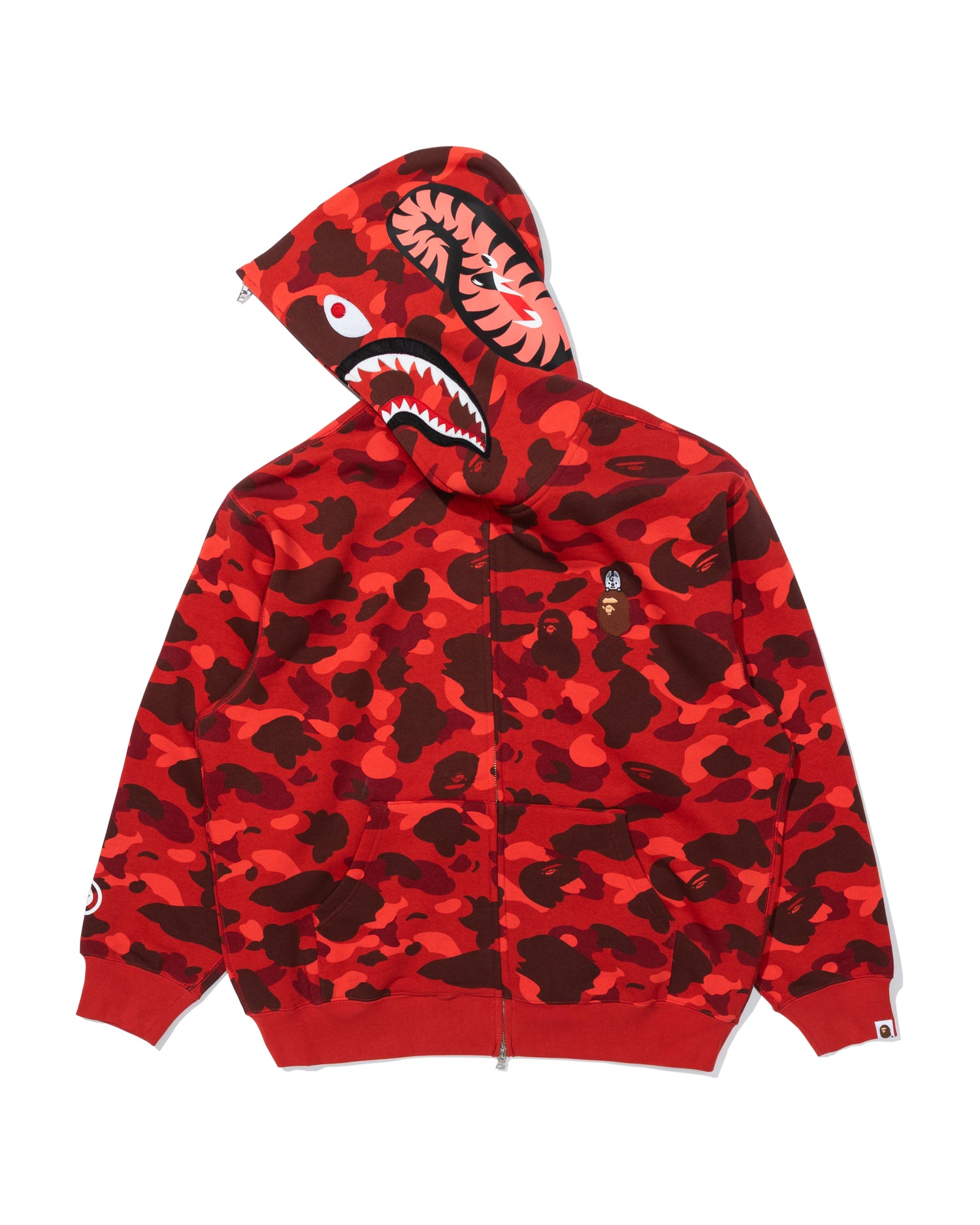 A BATHING APE® BAPE X Straykids Wolf Chan Shark Full Zip Hoodie