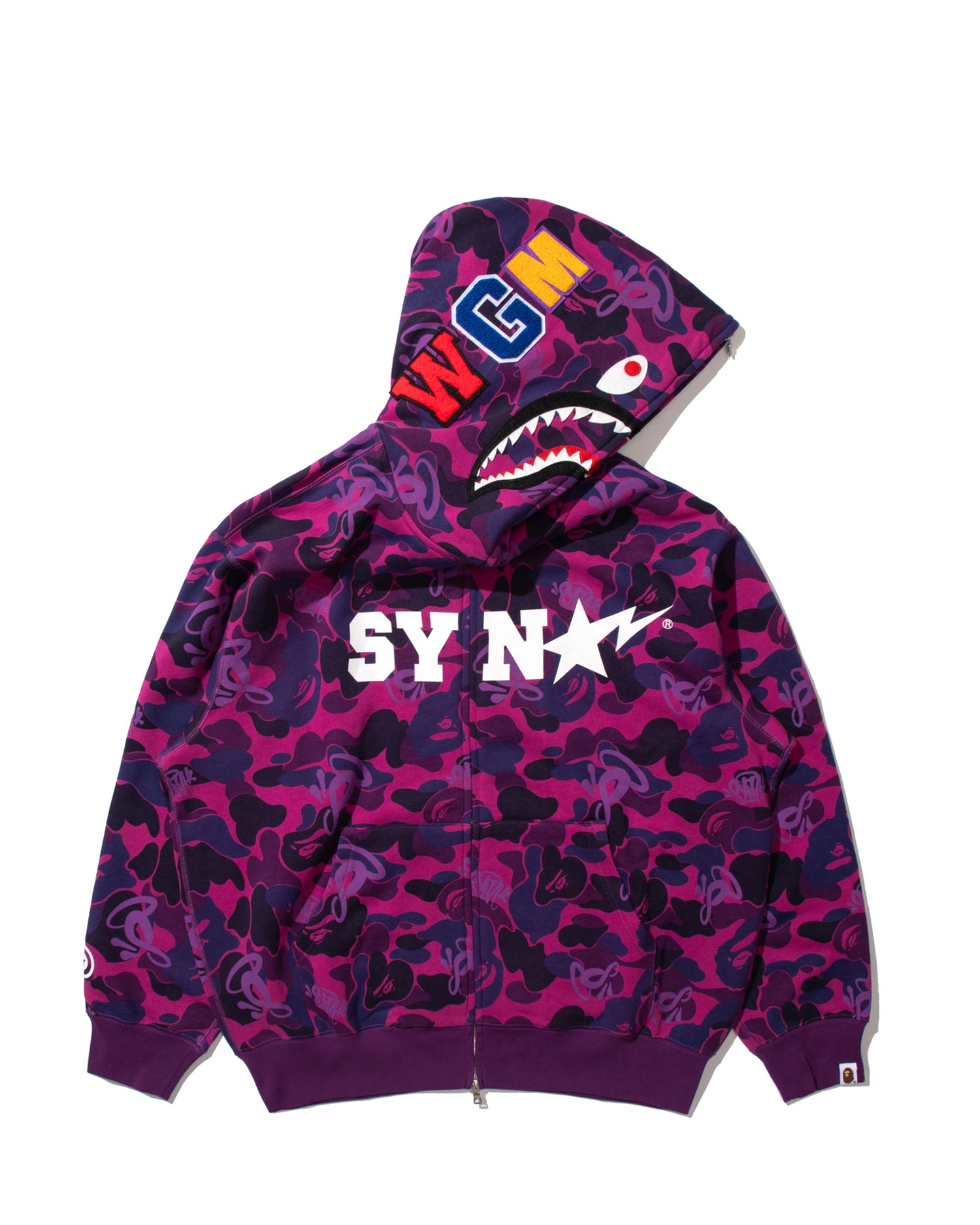 A BATHING APE® BAPE X Spotify X SYNA By Central Cee Shark Full Zip