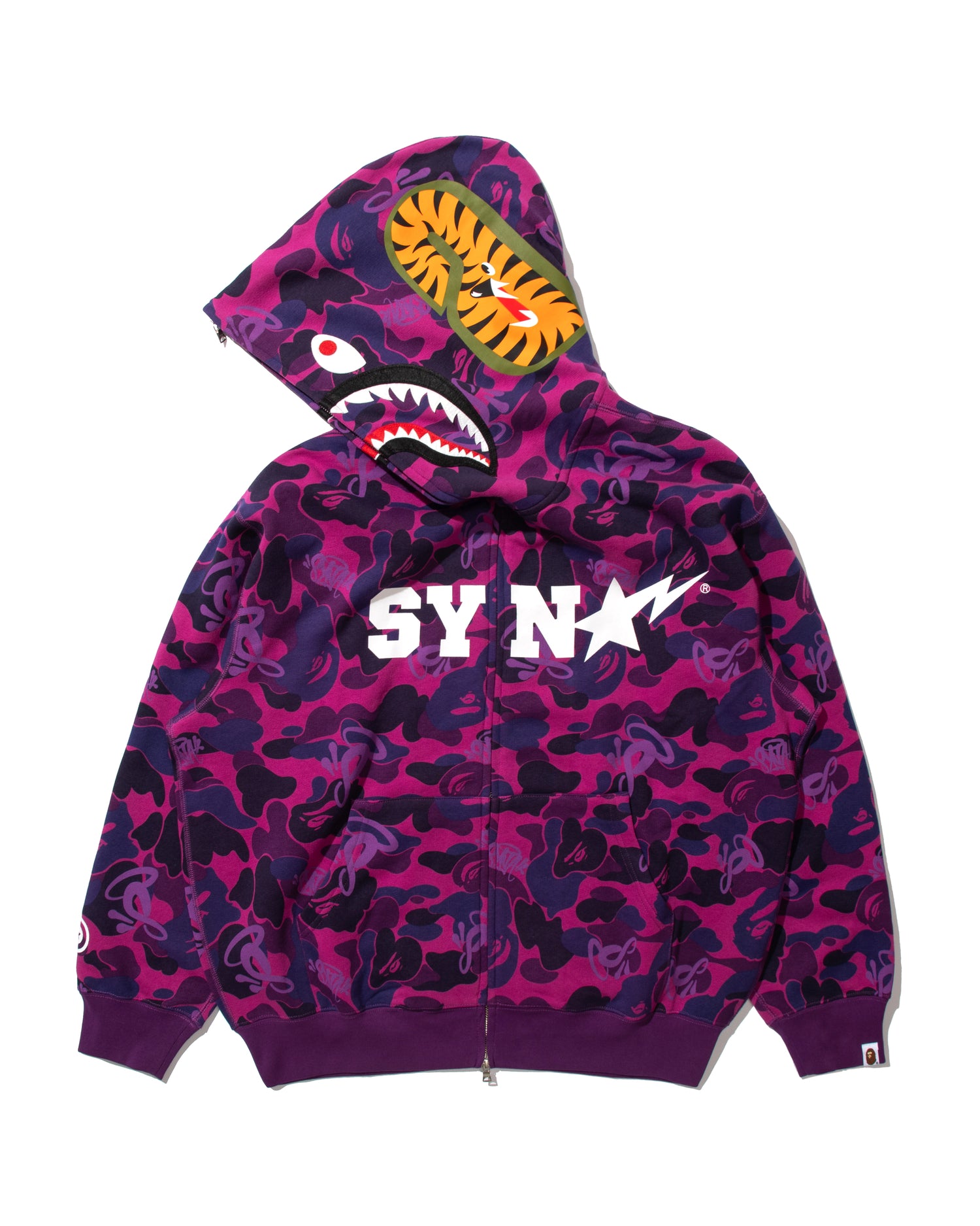 A BATHING APE® BAPE X Spotify X SYNA By Central Cee Shark Full Zip