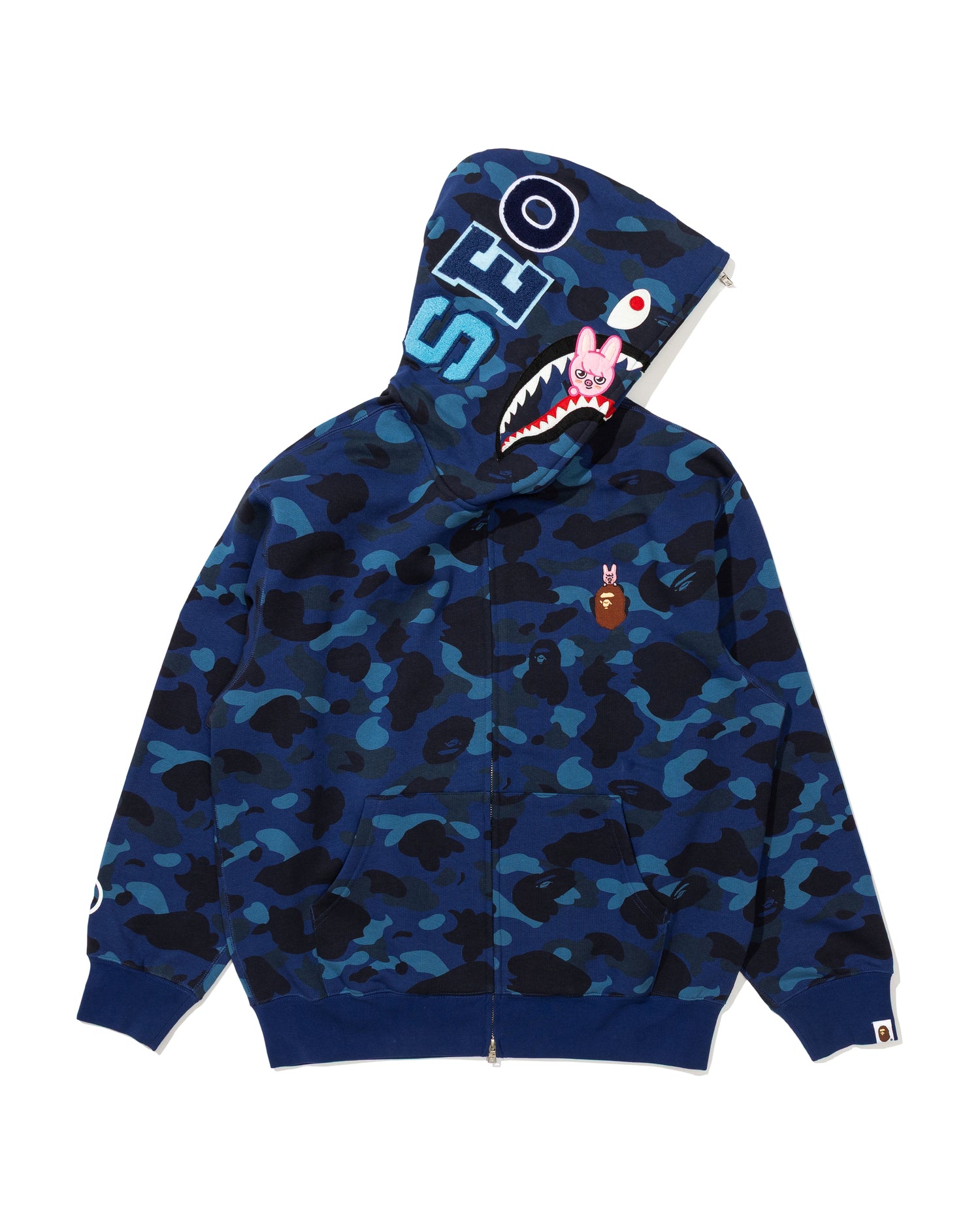 A BATHING APE® BAPE X Straykids Dwaekki Shark Full Zip Hoodie
