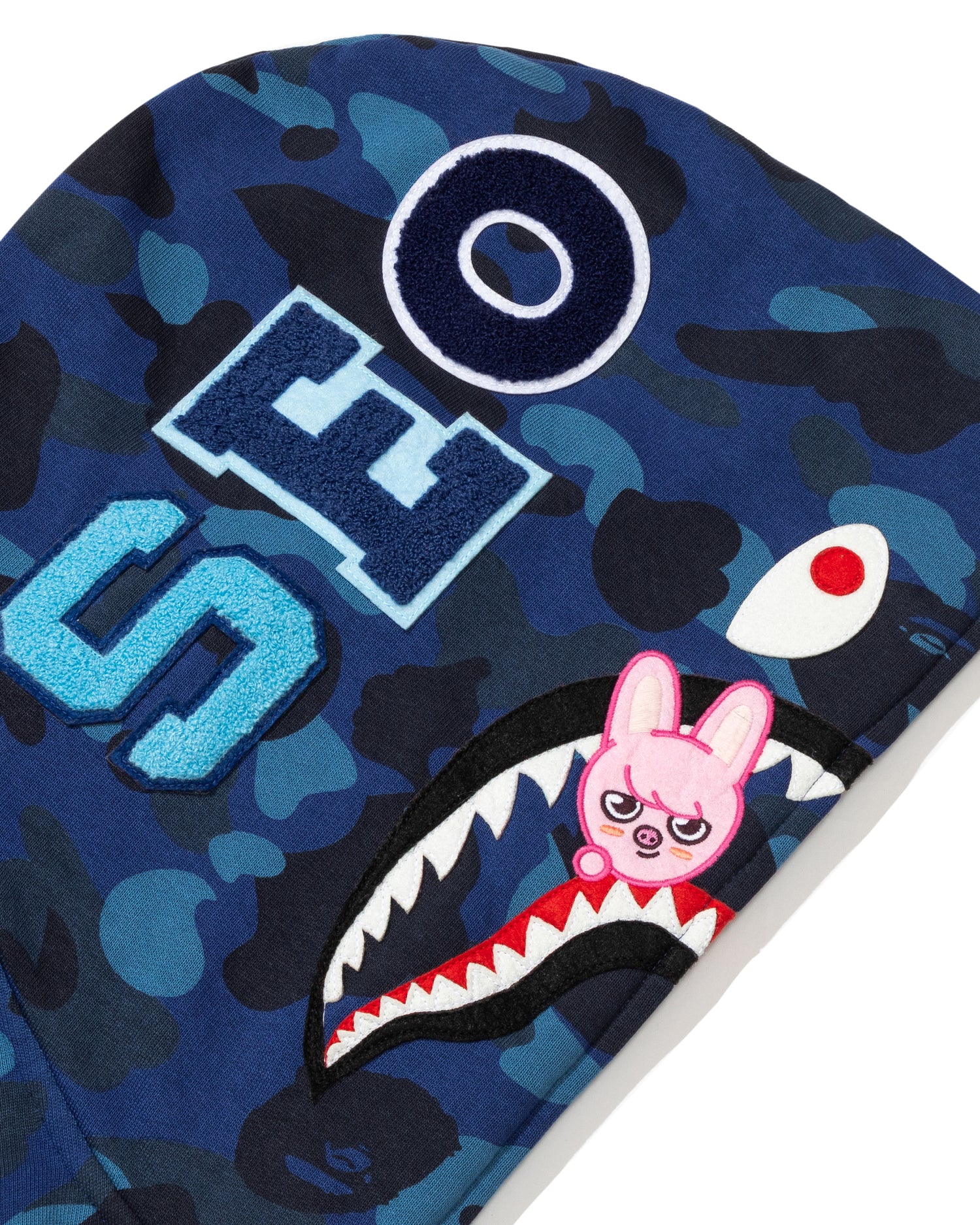 A BATHING APE® BAPE X Straykids Dwaekki Shark Full Zip Hoodie