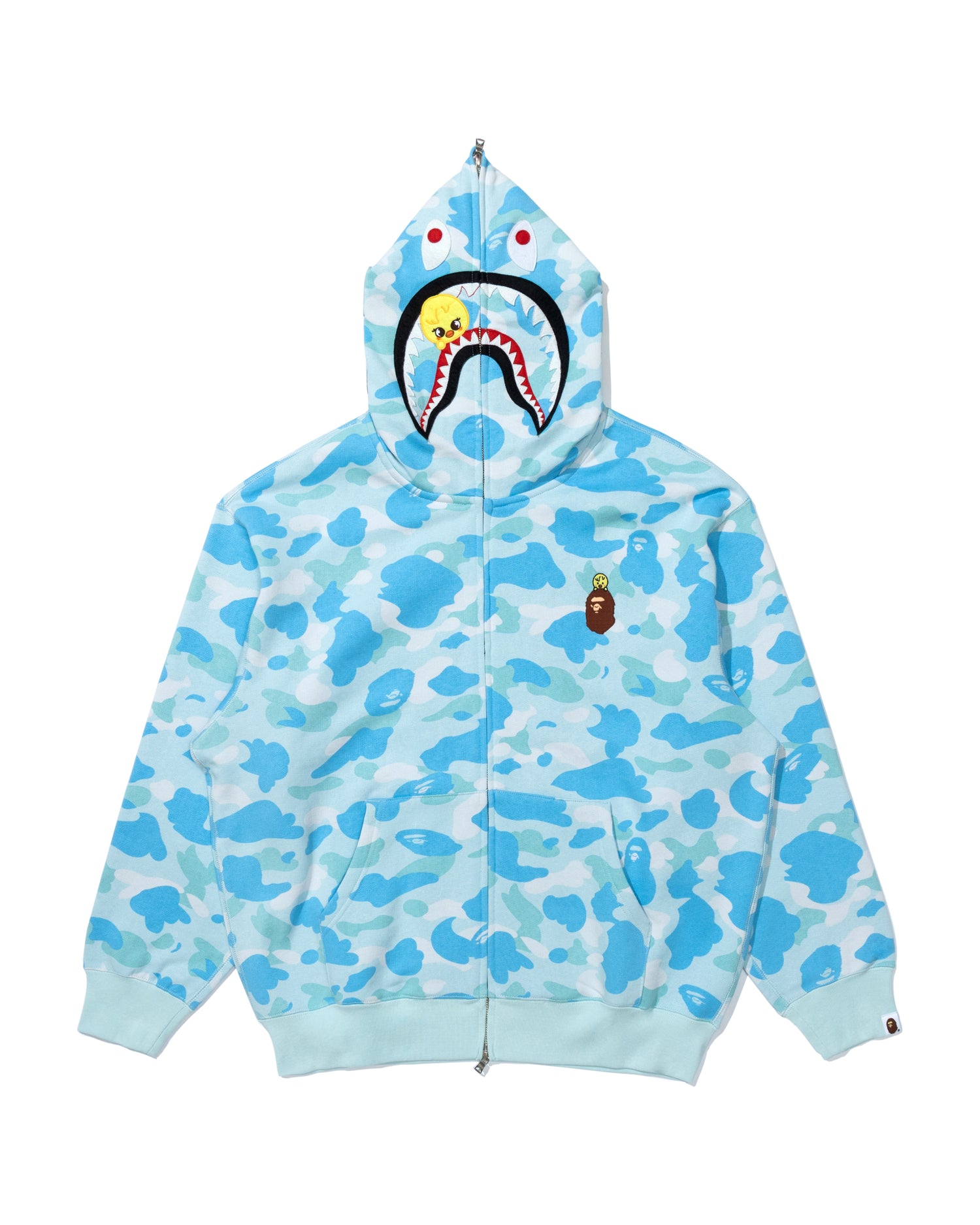 A BATHING APE® BAPE X Straykids Bbokari Shark Full Zip Hoodie