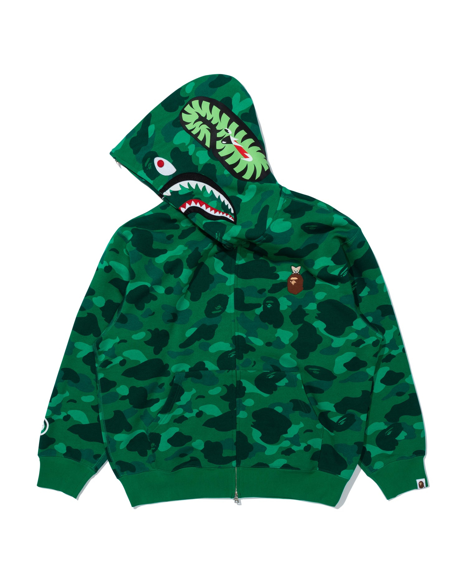 A BATHING APE® BAPE X Straykids Foxi.ny Shark Full Zip Hoodie