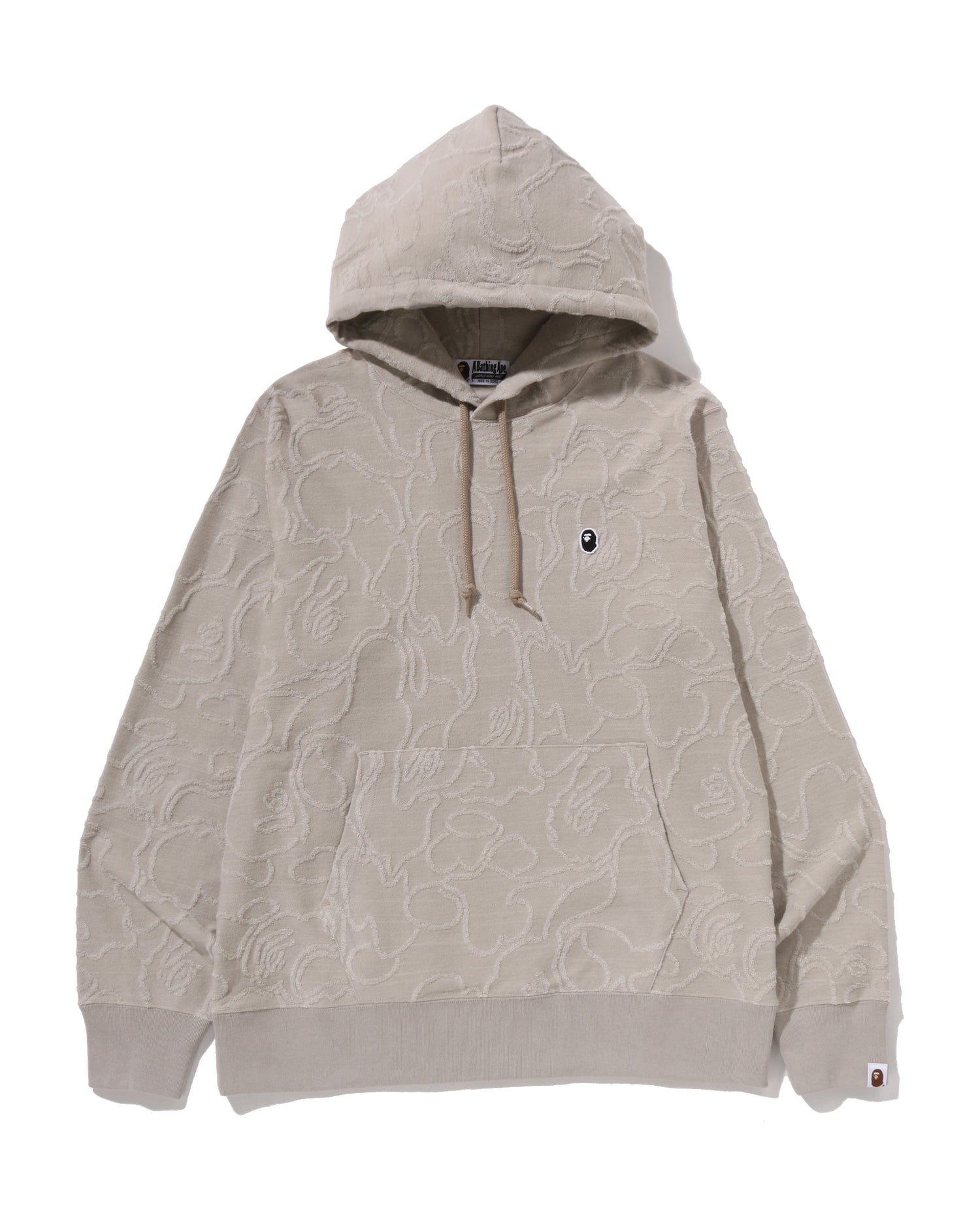 A BATHING APE® Neon Camo Jacquard Pullover Hoodie | Bape official