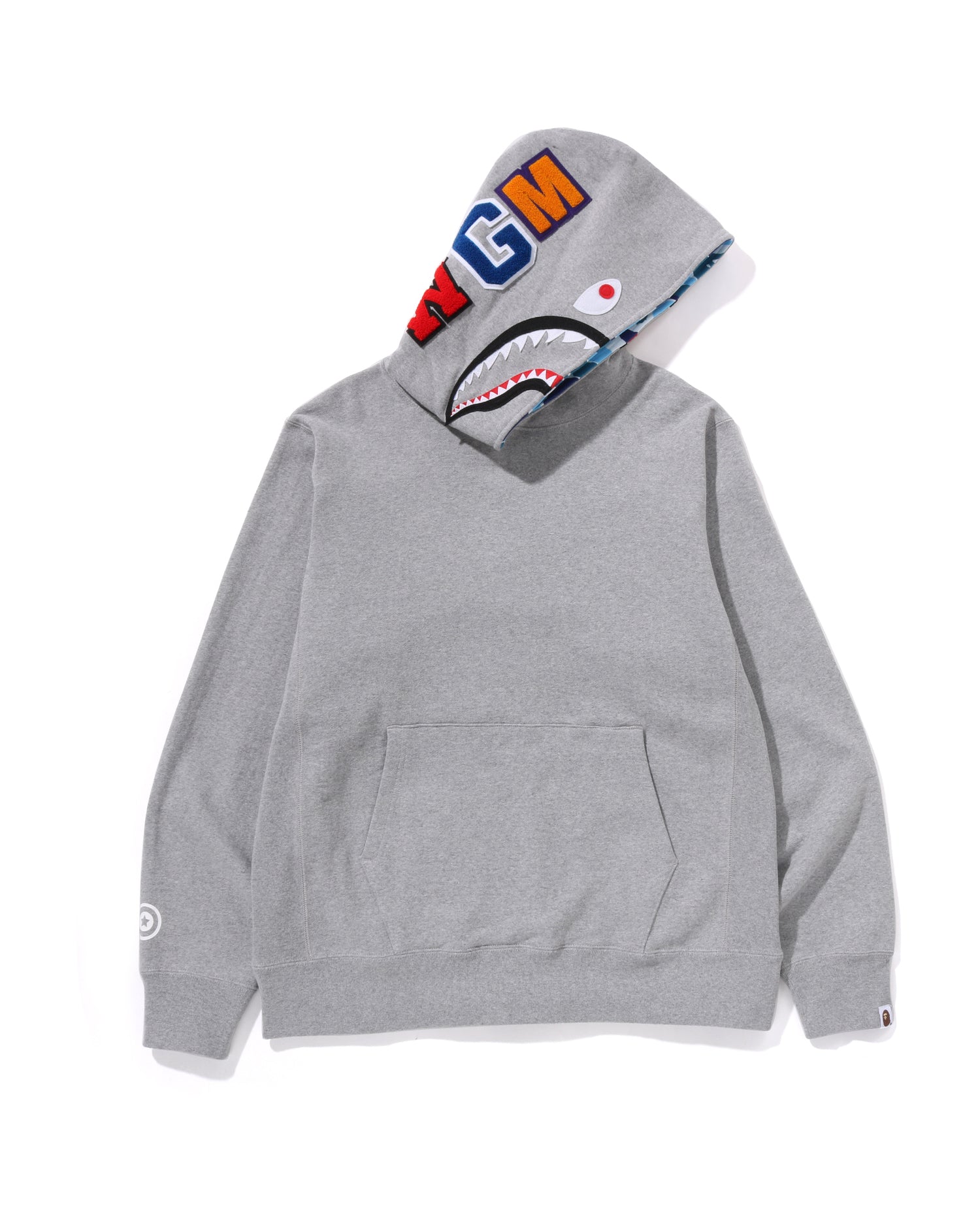 A BATHING APE® Abc Camo Shark Pullover Hoodie | Bape official