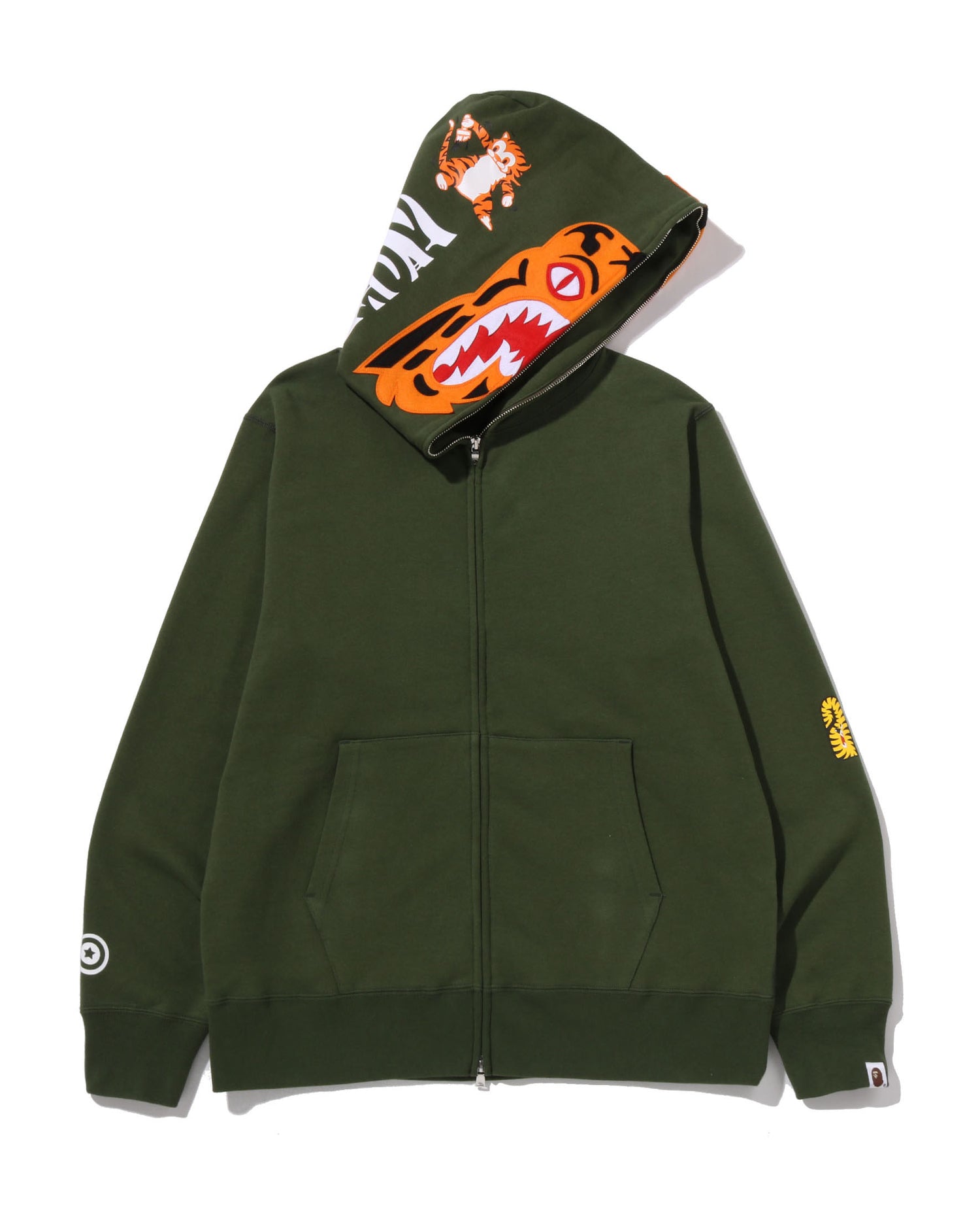 A BATHING APE® Tiger Full Zip Hoodie | Bape official website – INT