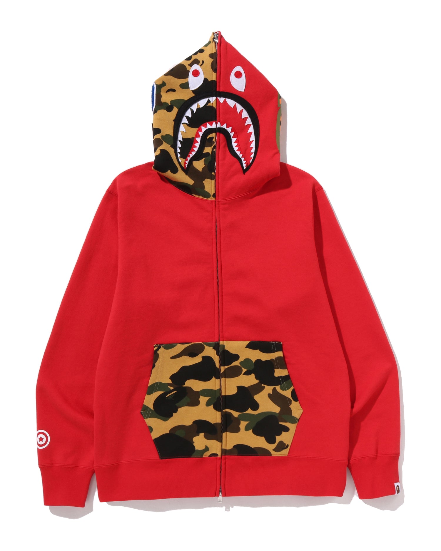 トップス A BATHING APE SHARK FULL ZIP HOODIE A BATHING APE® Shark Full Zip Hoodie | Bape official website – INT