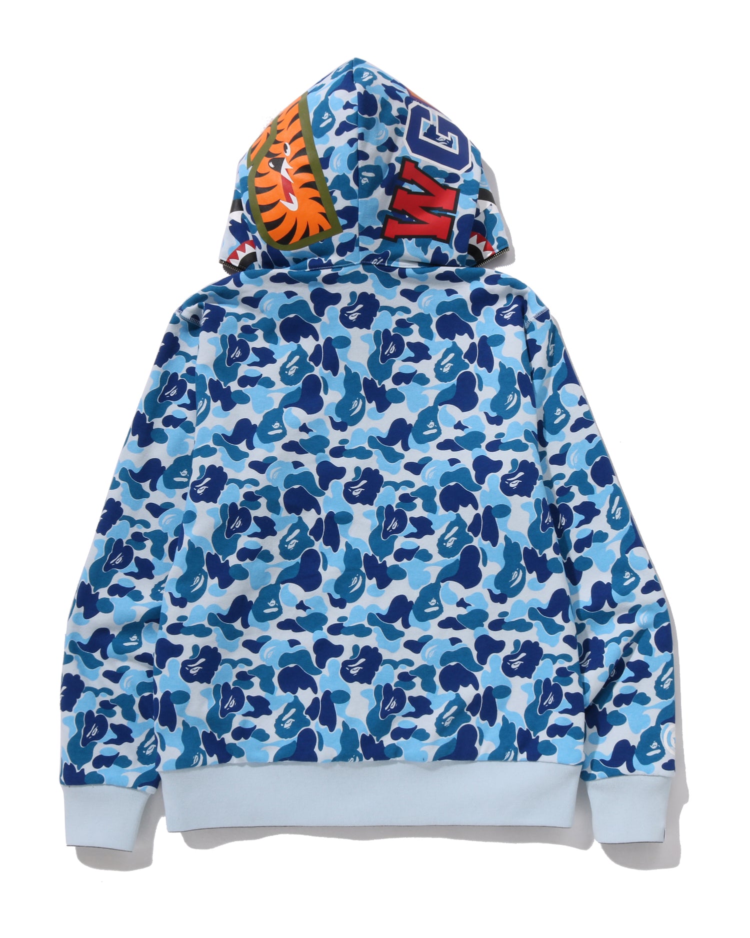 A BATHING APE® Abc Camo Reversible Shark Full Zip Hoodie | Bape