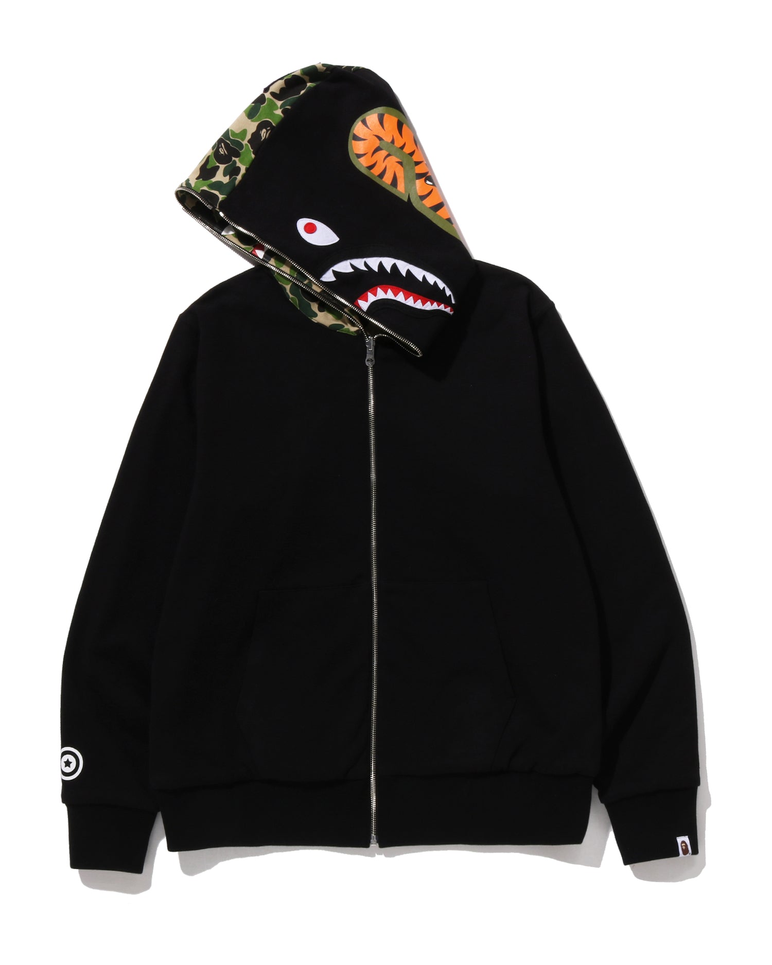 bape シャークパーカー 専用 A BATHING APE® Abc Camo Reversible Shark Full Zip Hoodie | Bape
