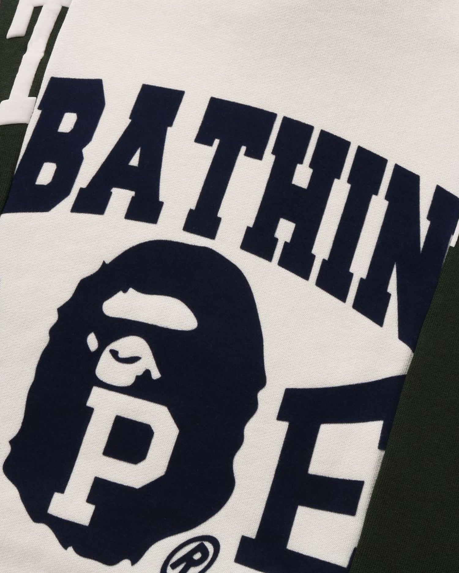 A BATHING APE® BAPE Badges Color Blocking Pullover Hoodie | Bape