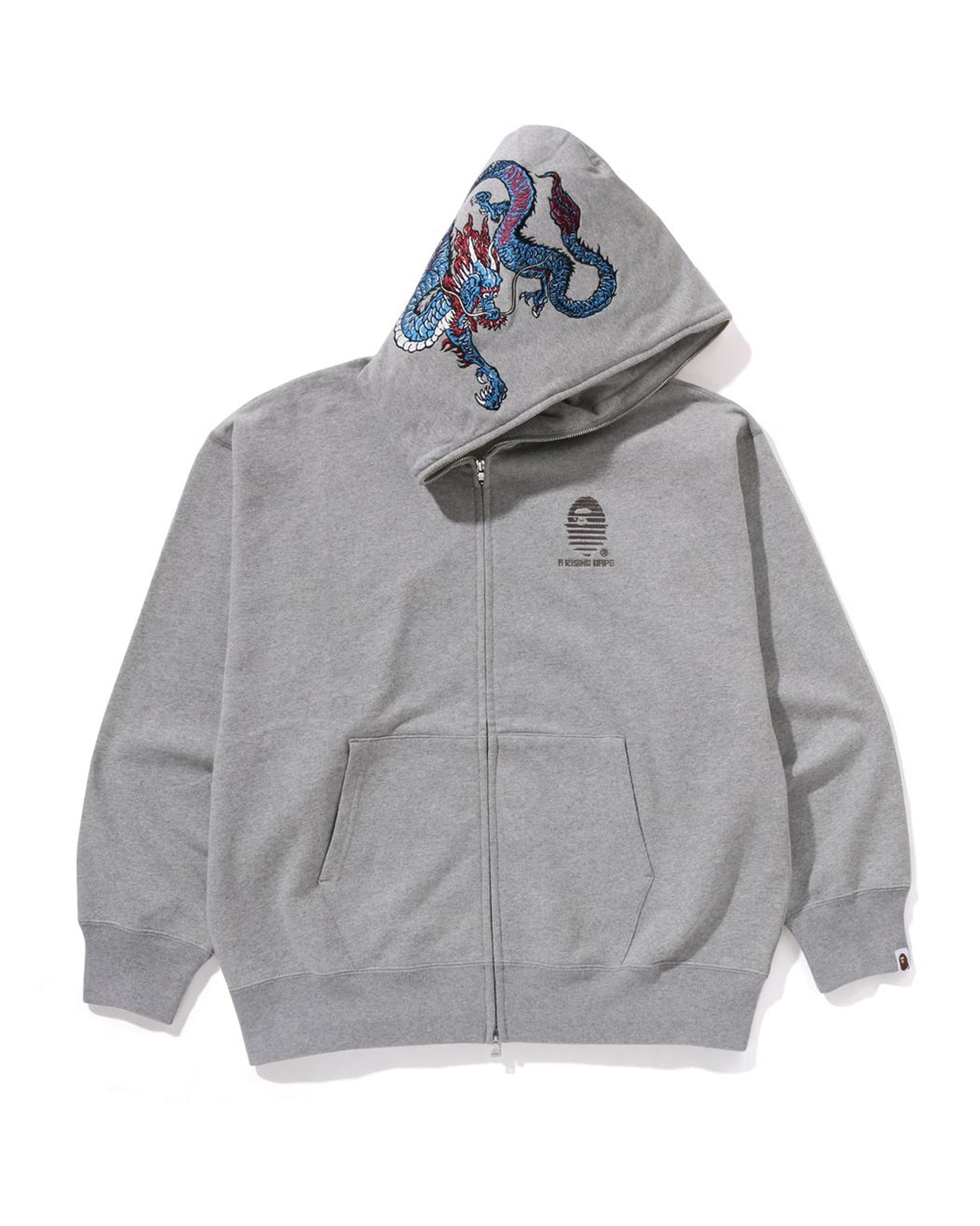 A BATHING APE® Tiger and Dragon Relaxed Fit Full Zip Hoodie | Bape official  website – INT.BAPE.COM