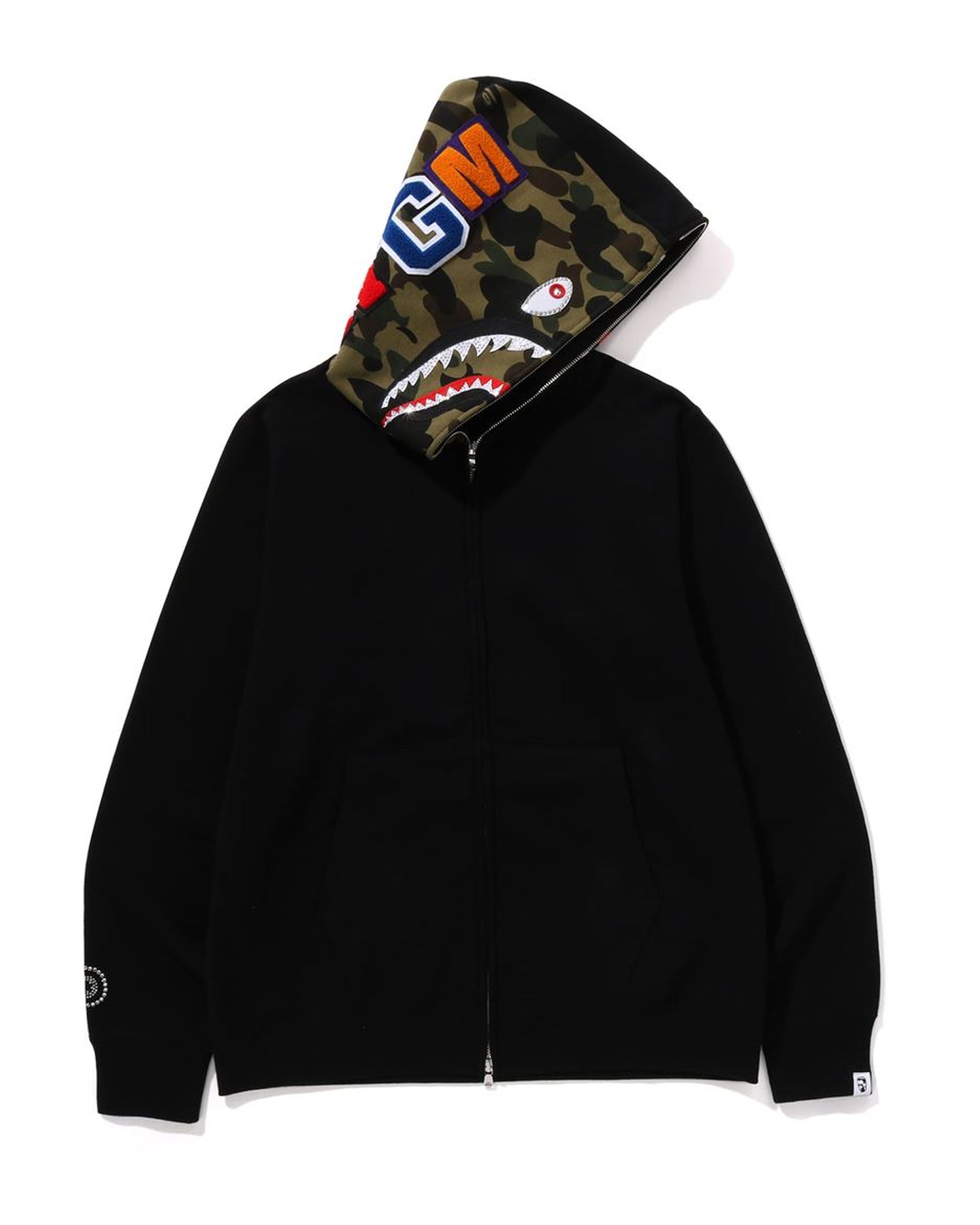 Bape two tone hoodie on sale