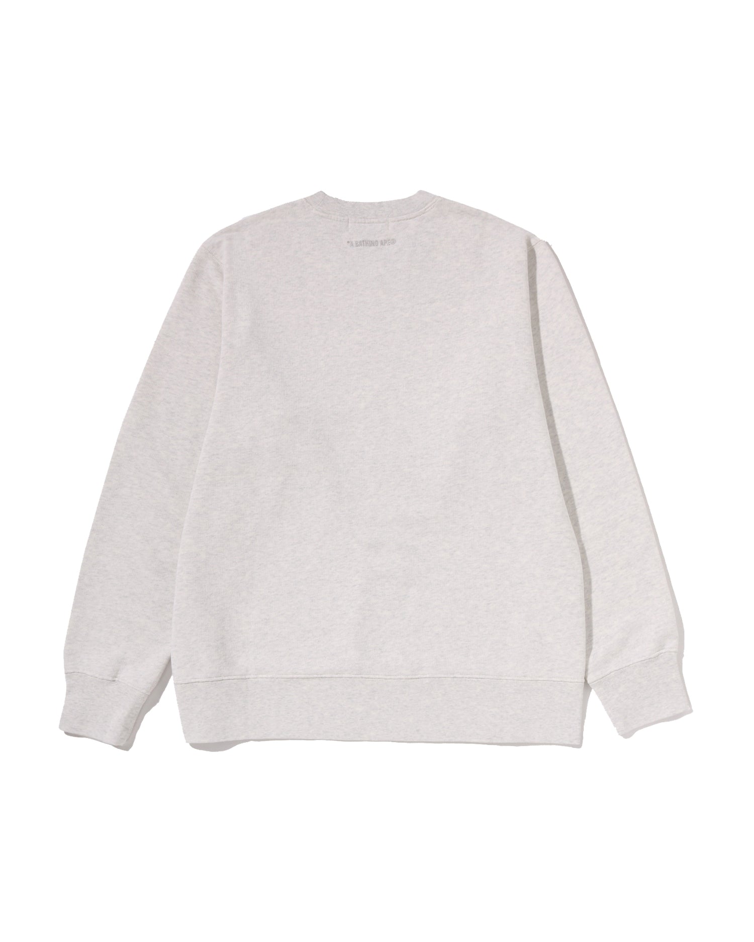 A BATHING APE® Heavy Washed Milo Crewneck Sweatshirt | Bape