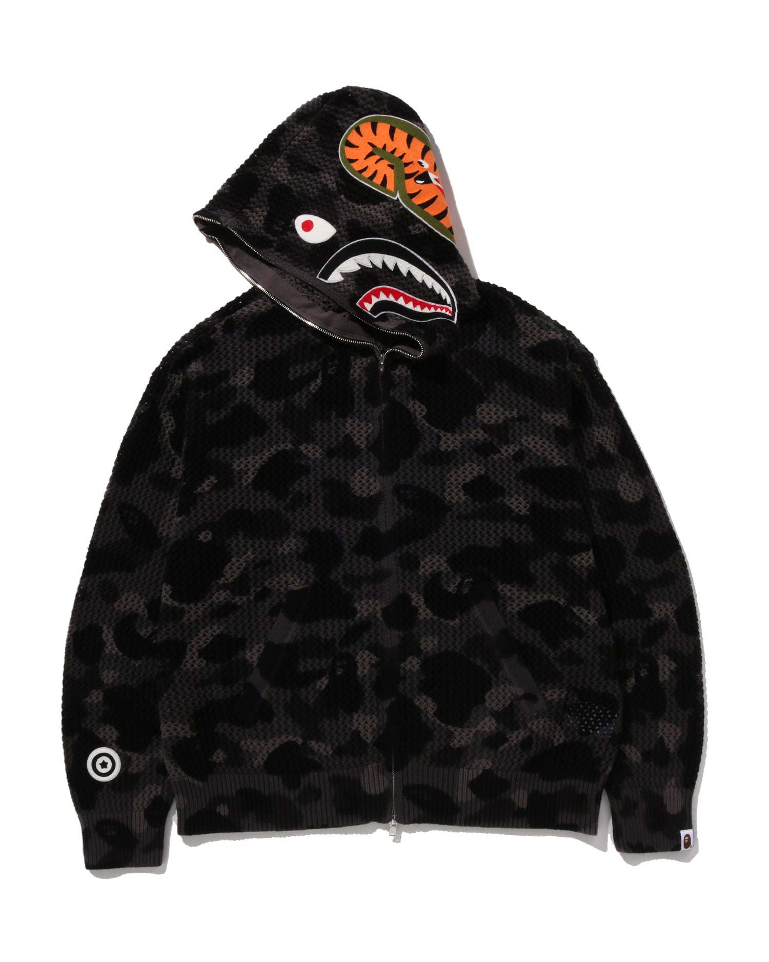 A BATHING APEサーマルロンT 紫カモ A BATHING APE® Kids BAPE Line Camo Crewneck | Bape official