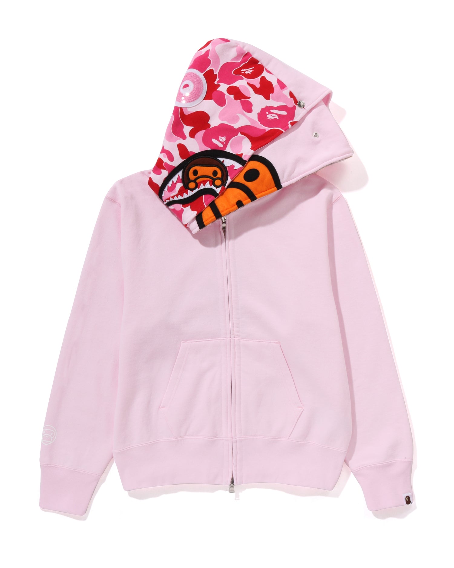 Milo camo pink フルジップパーカーSサイズ APE Milo camo pink フルジップパーカーSサイズ APE BAPE Milo ABC