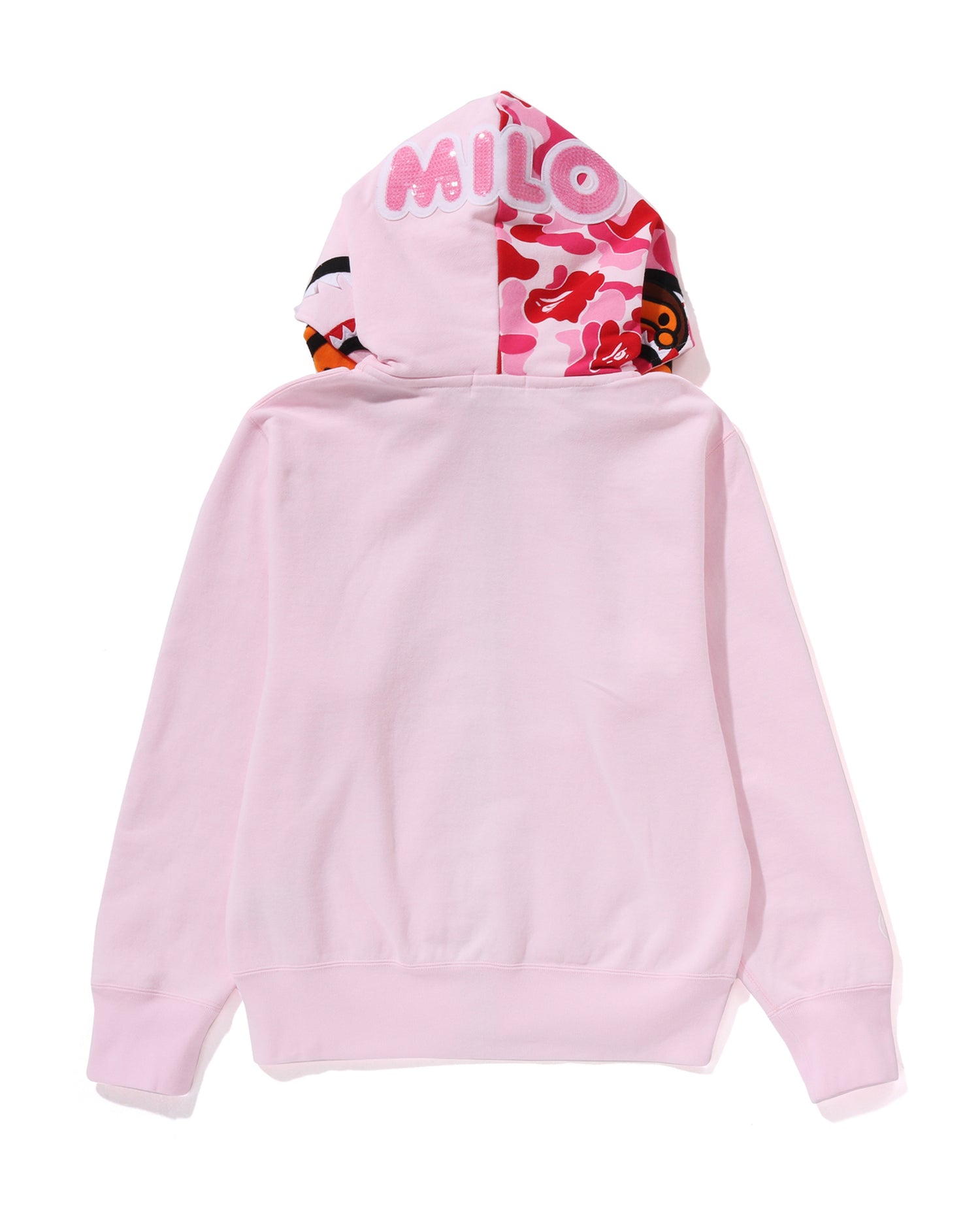 A BATHING APE® Milo Shark Full Zip Double Hoodie | Bape