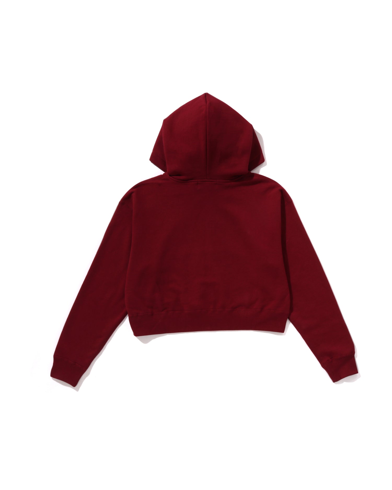 A BATHING APE® Pigment Dyed One Point Cropped Zip Hoodie | Bape