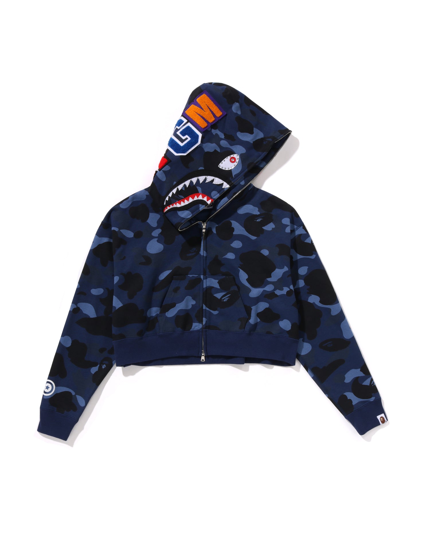 美品A BATHING APEベイプカモ ジップ パーカーBAPE レディースS A BATHING APE アベイシングエイプ パーカー CAMO BAPE ジップ