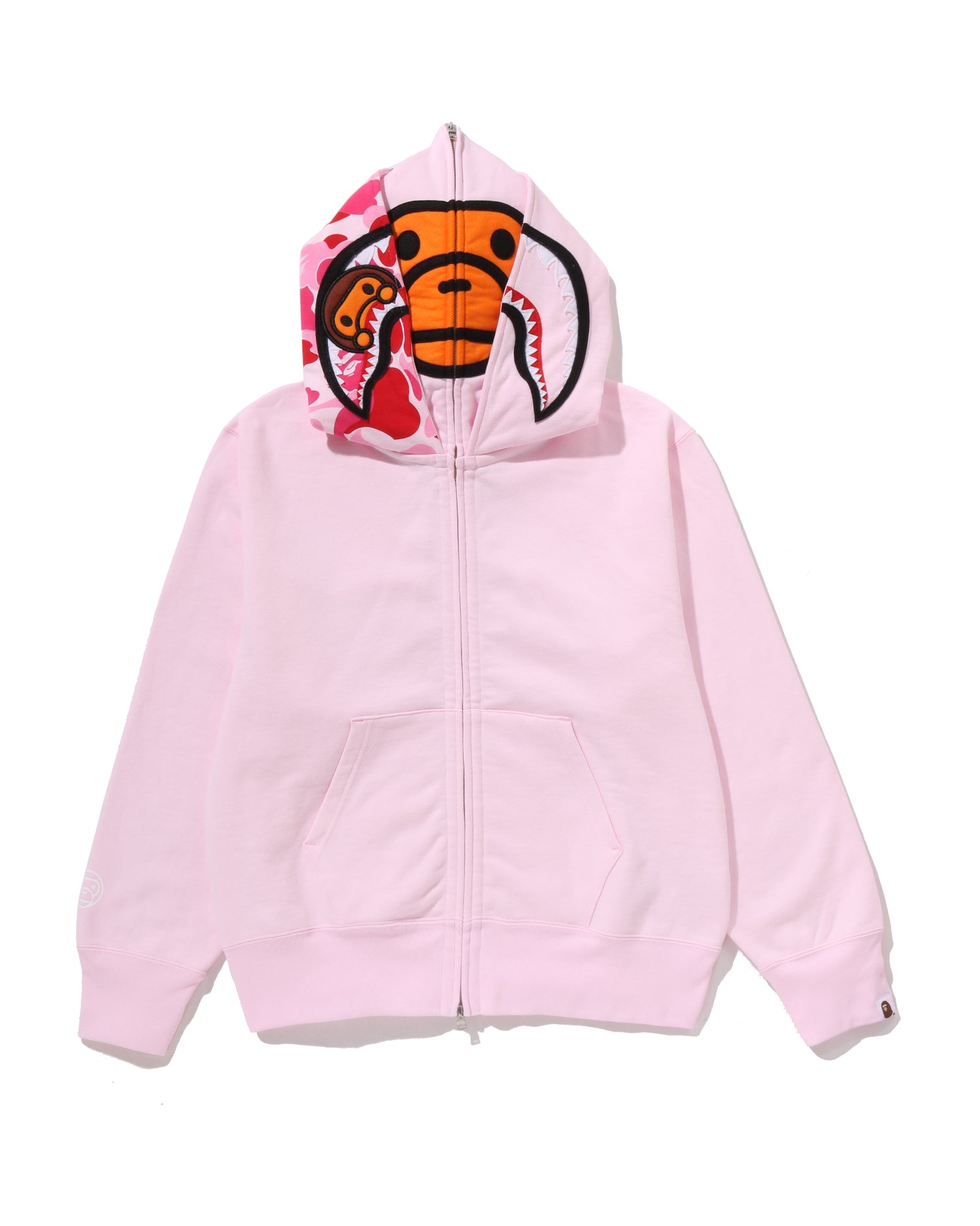 A BATHING APE® Milo Shark Full Zip Double Hoodie | Bape official