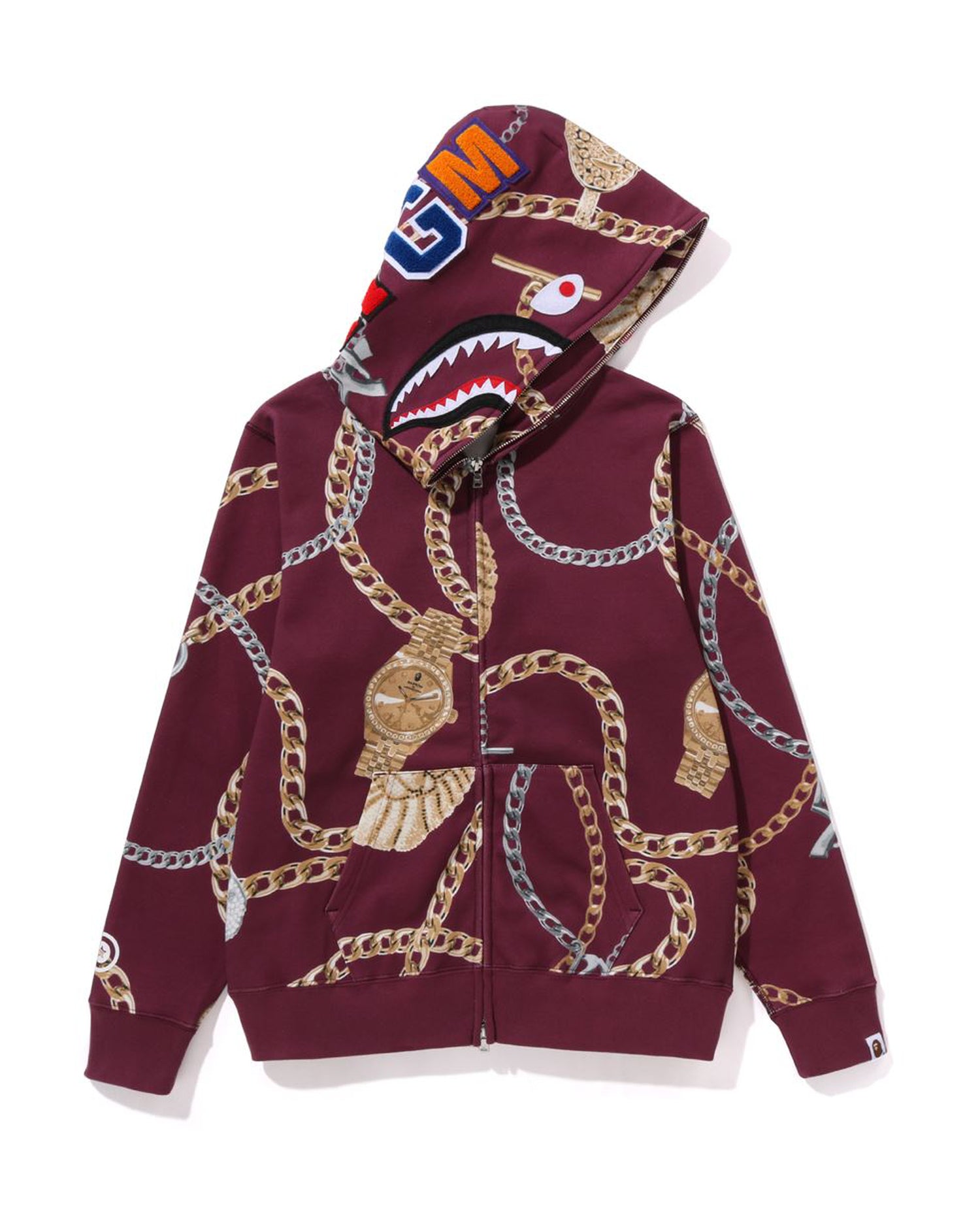 BAPE Jewels Shark Full Zip Hoodie