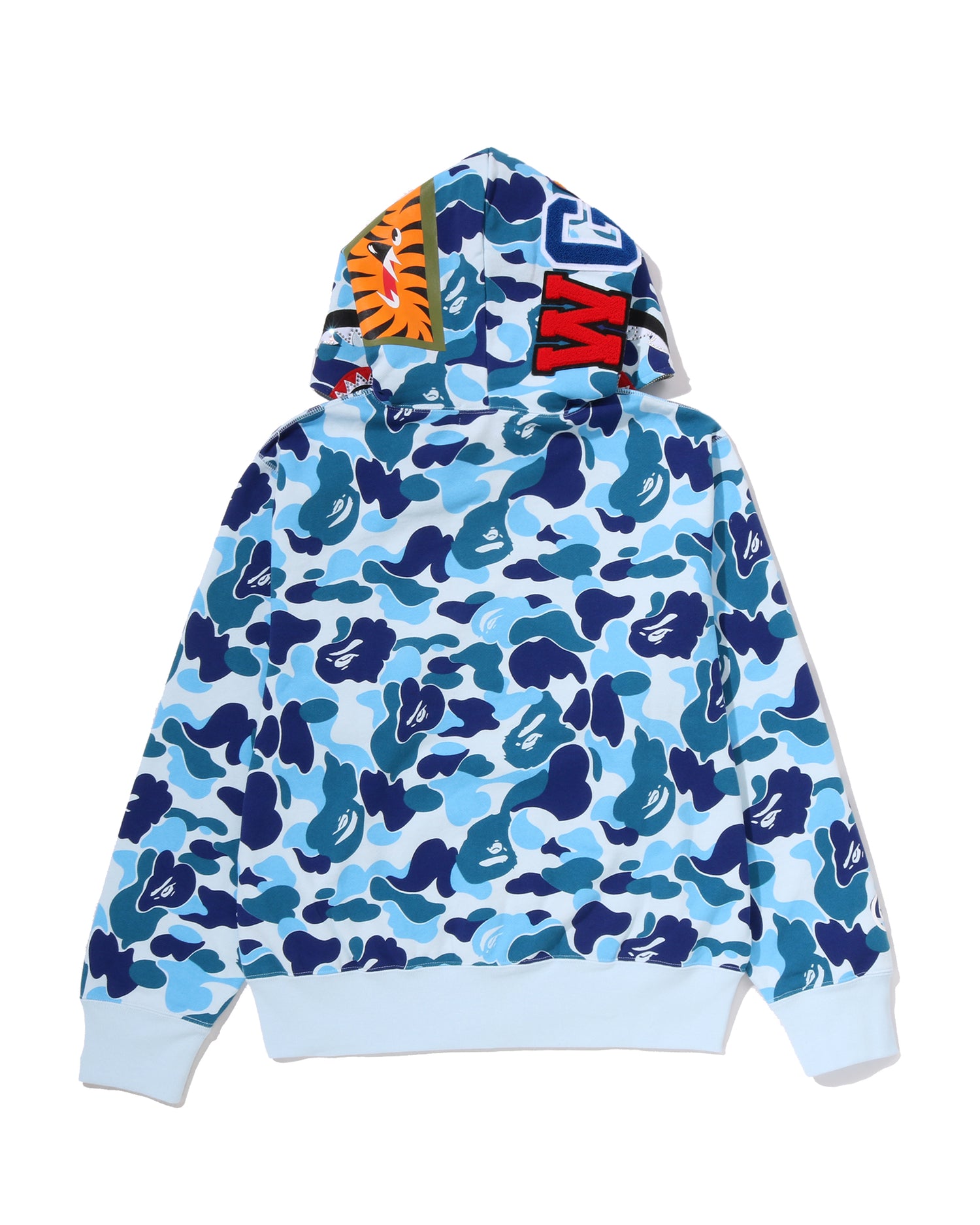 BAPE（ベイプ）ABCカモ 迷彩 クリスタルストーン フルジップパーカー XS A BATHING APE® ABC Camo Crystal Stone Shark Full Zip Hoodie | Bape