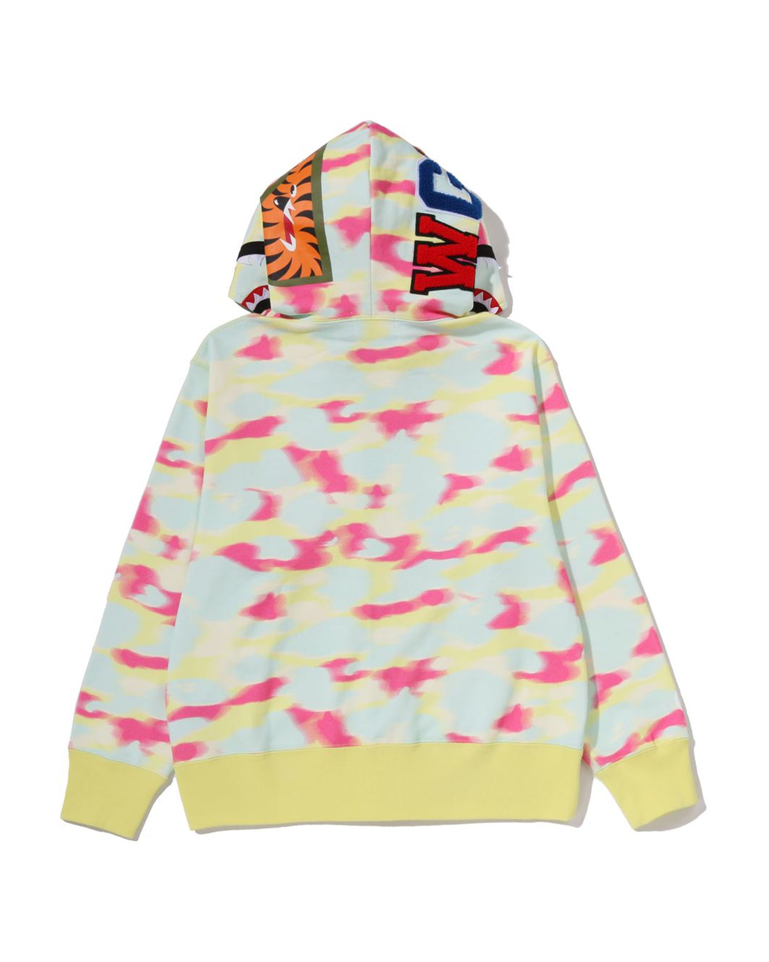 A BATHING APE® Screen Camo Shark Full Zip Hoodie | Bape official