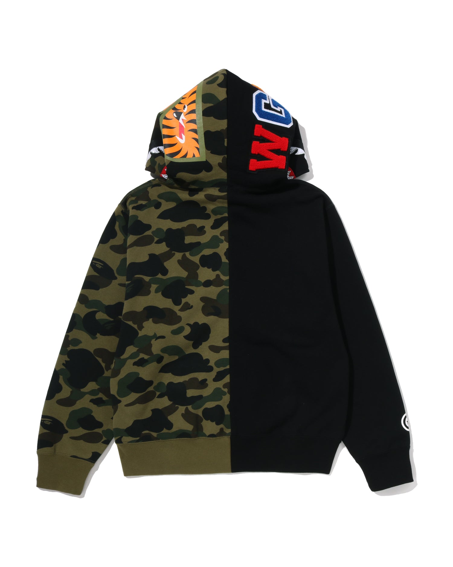 A BATHING APE® 1st Camo Crystal Stone Shark Full Zip Hoodie | Bape