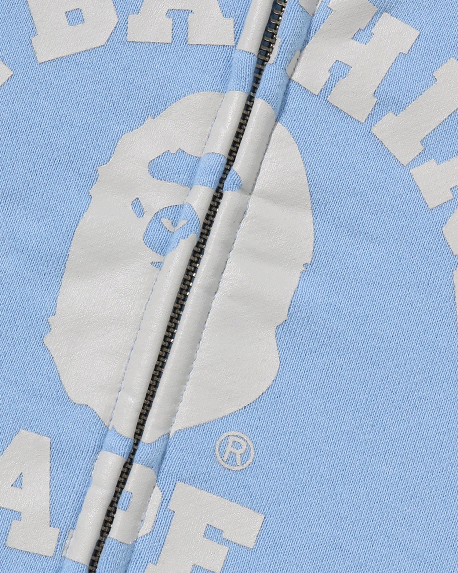A BATHING APE® College Oversized Zip Hoodie | Bape official