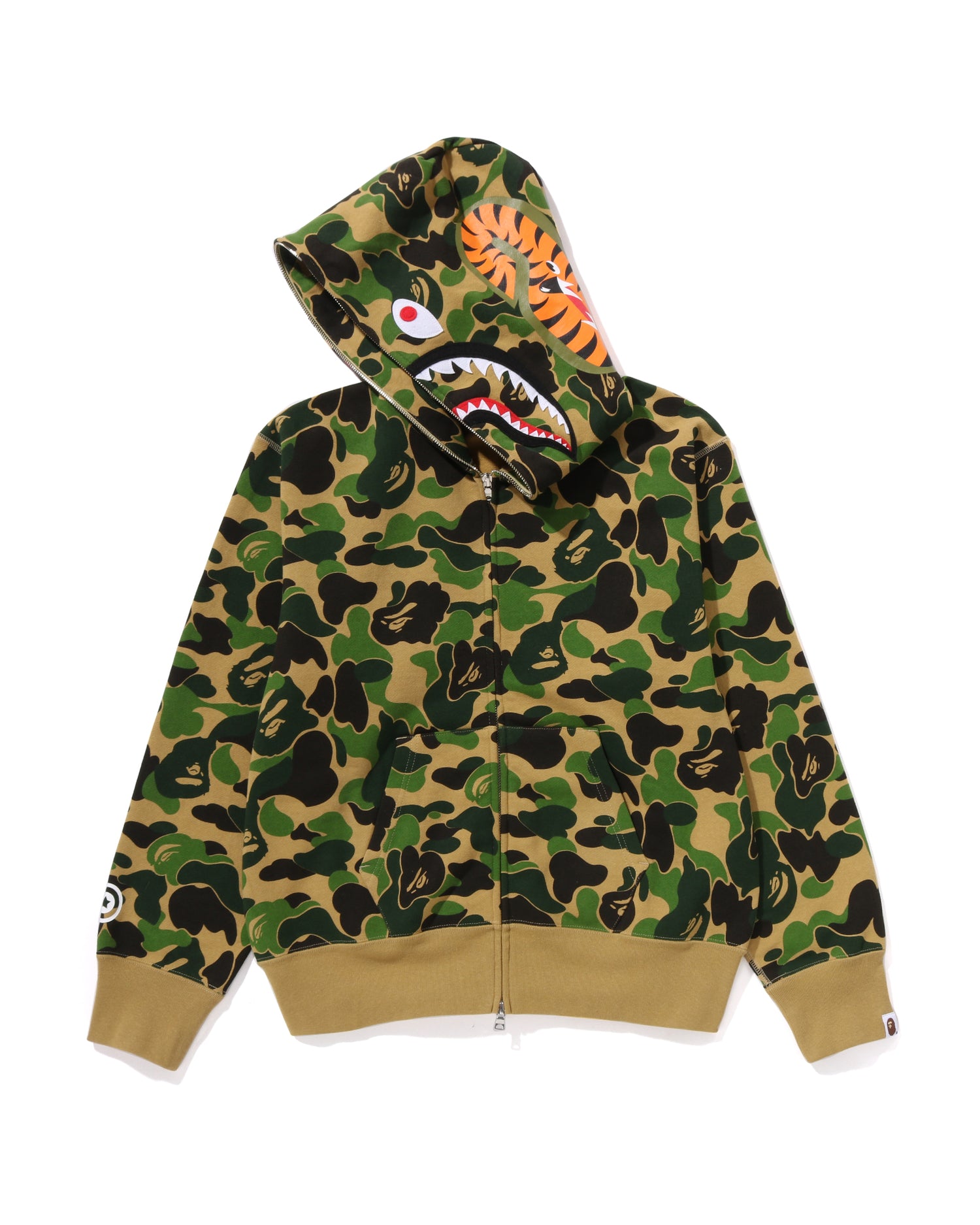A BATHING APE® Abc Camo Shark Full Zip Hoodie | Bape official