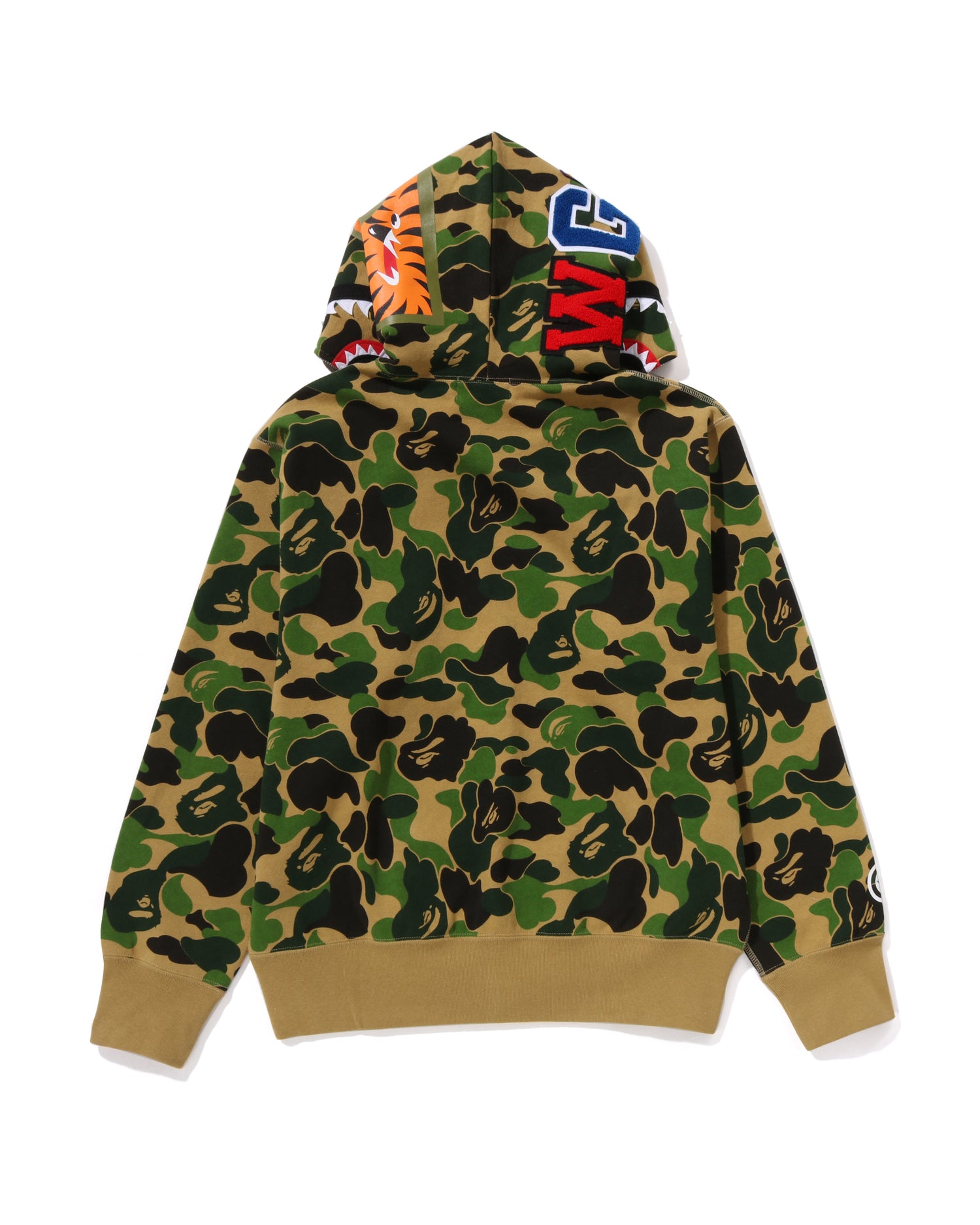 A BATHING APE® Abc Camo Shark Full Zip Hoodie | Bape official