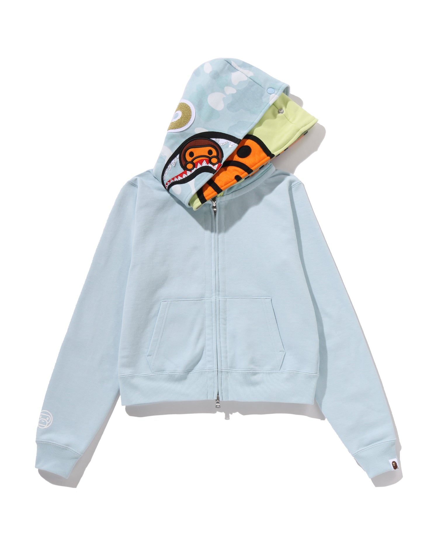トップス A BATHING APE MILO SHARK FULL ZIP HOODIE MILO SHARK FULL ZIP HOODIE | bape.com