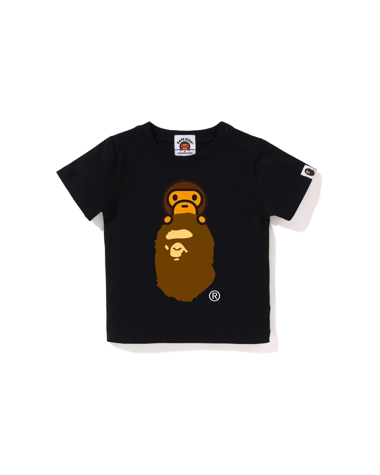 A BATHING APE® Babies Milo On Ape Head Tee | Bape official website