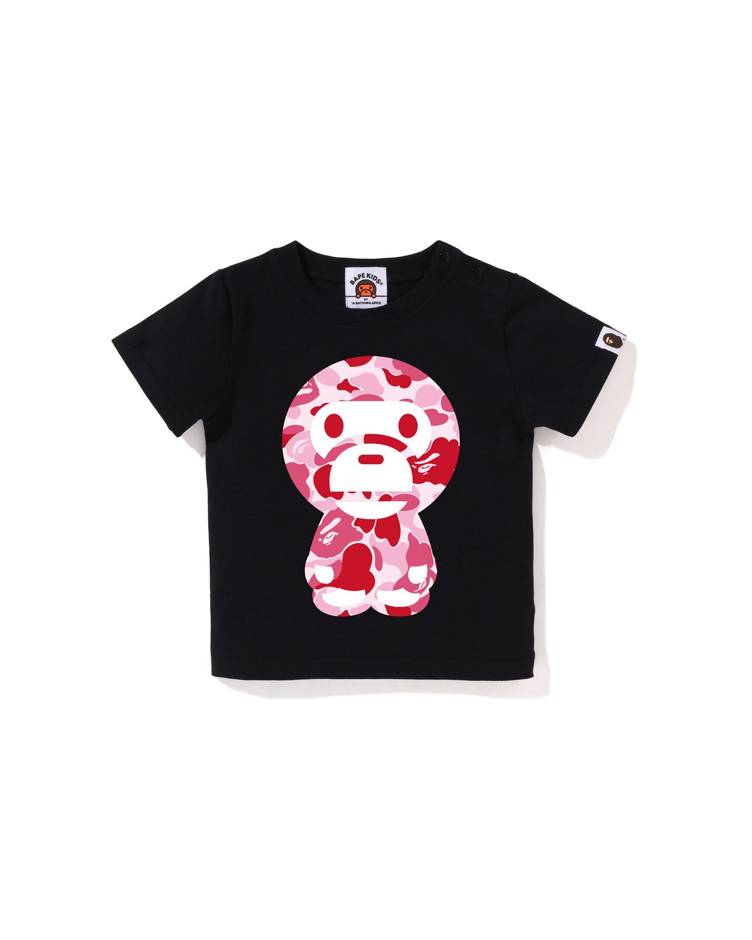 A BATHING APE® Babies Abc Camo Big Baby Milo Tee | Bape official