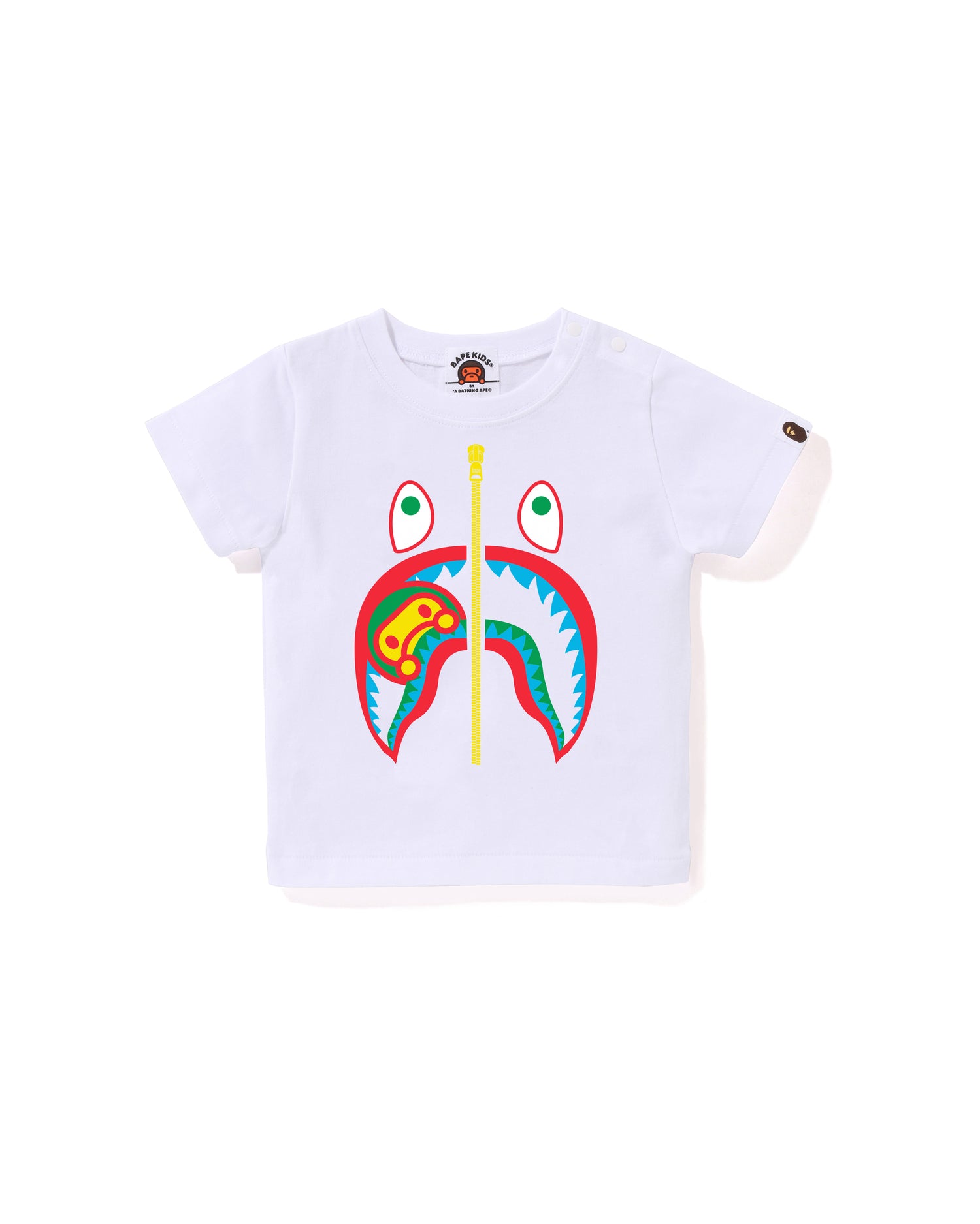 A BATHING APE® Babies Colors Milo Shark Tee | Bape official